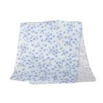ガーゼ手ぬぐい - 小花 ブルー