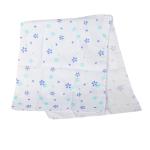 ガーゼ手ぬぐい - サクラ1 ブルー