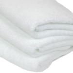 バスタオル (800匁・総パイル) - 白