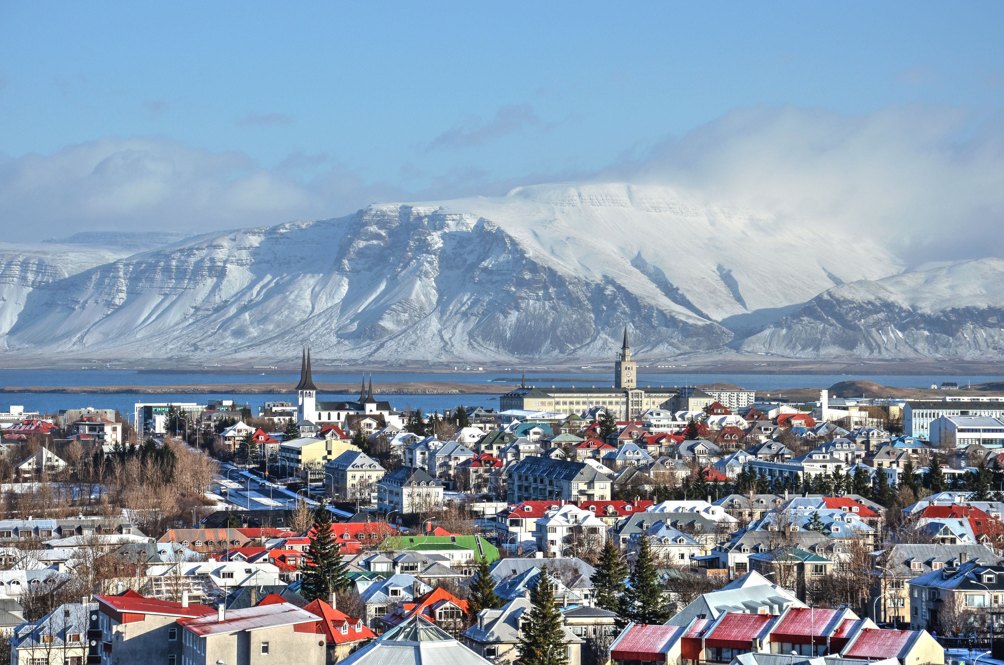 Reykjavik in February