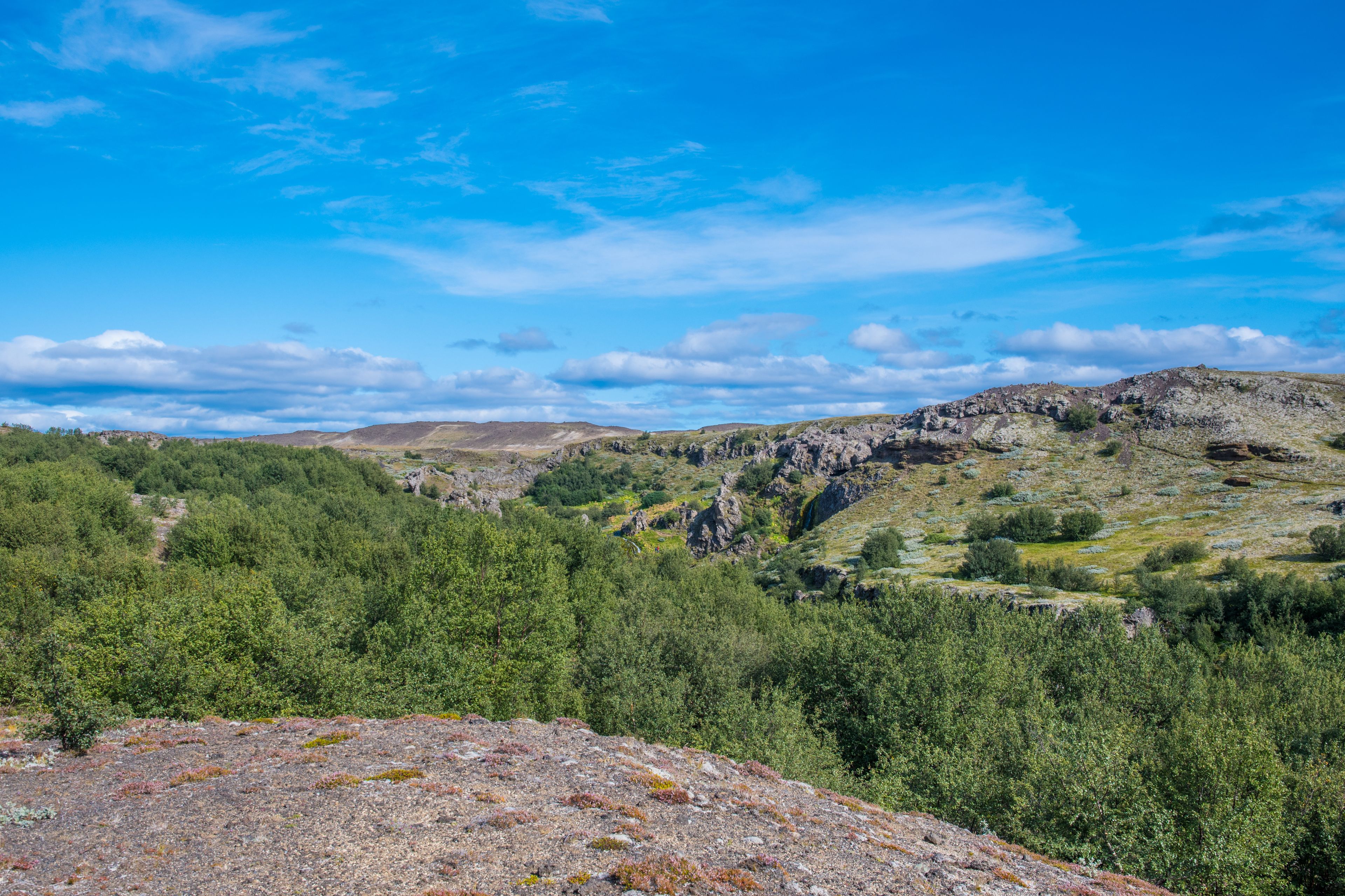 Thjorsardalur Valley in Iceland