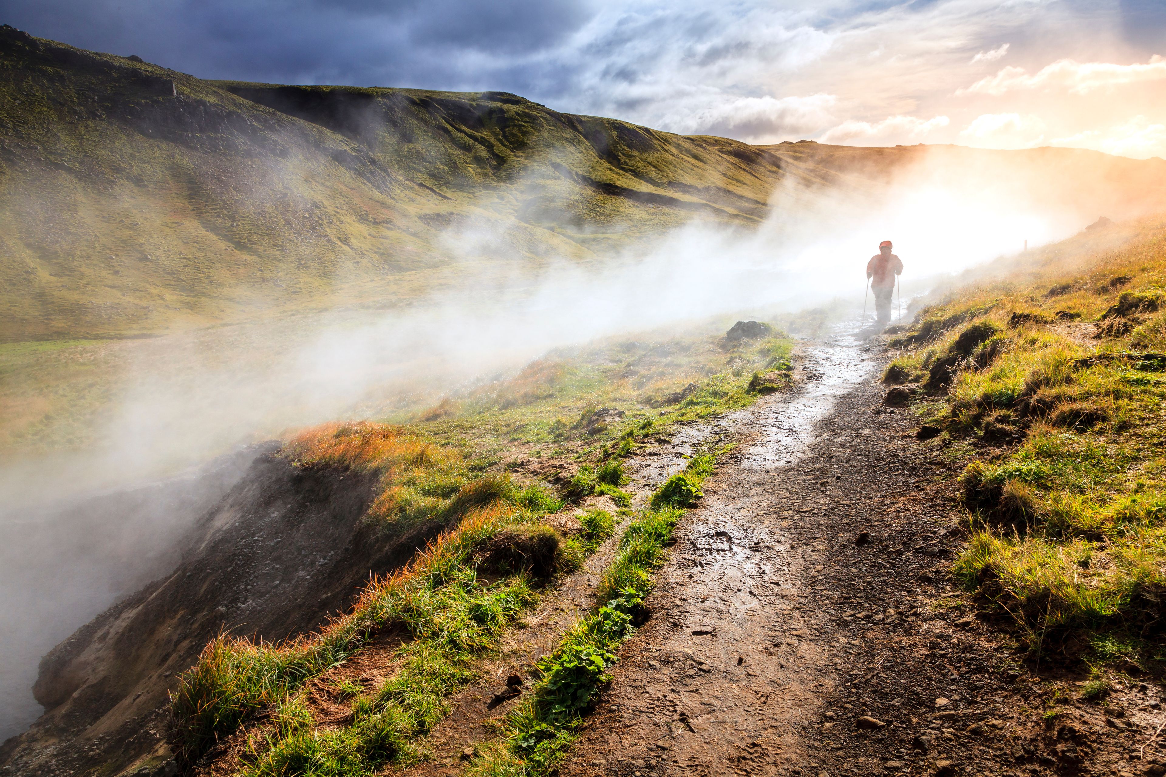 Hveragerdi Hot Spring River Trail