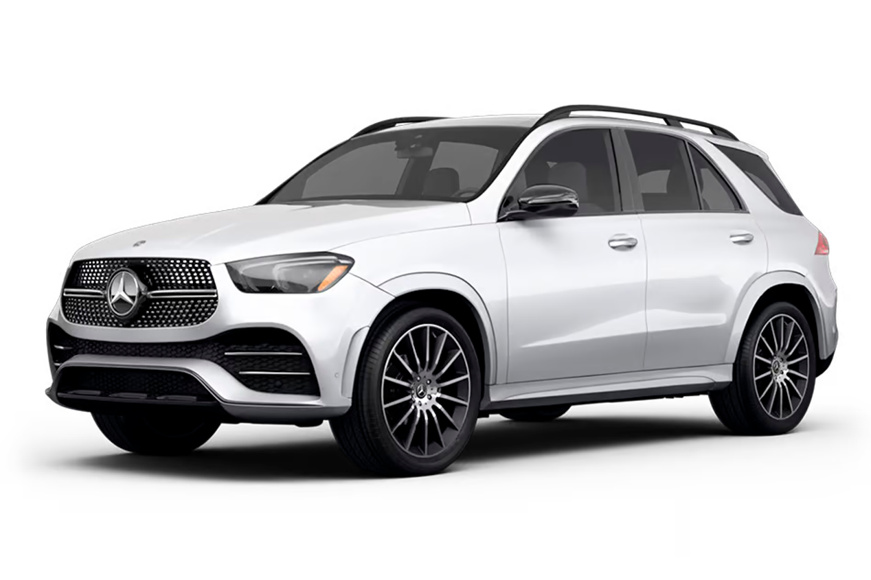 White Mercedes Benz GLE from Go Car Rental