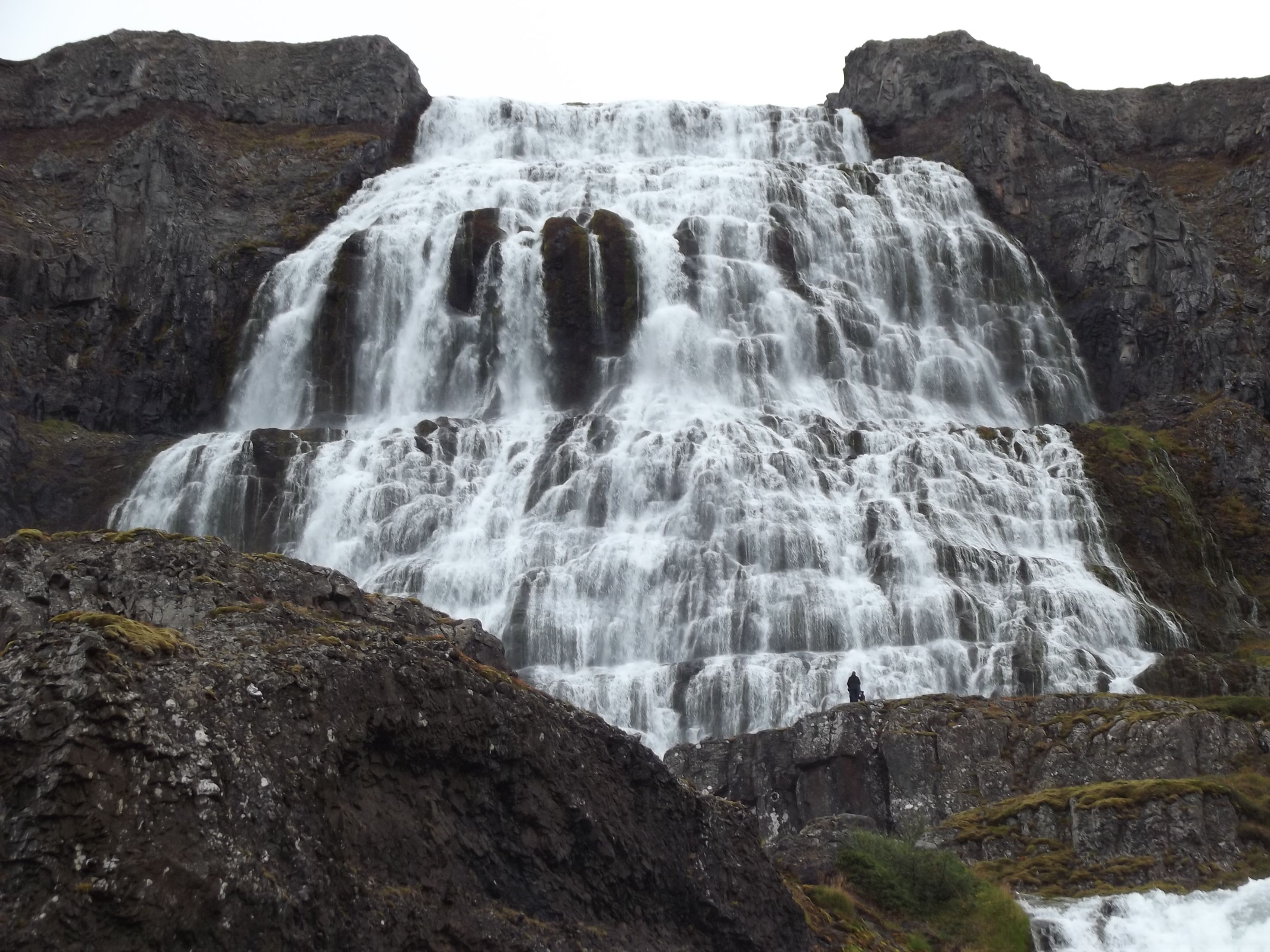 Dynjandi Waterfall in Iceland 