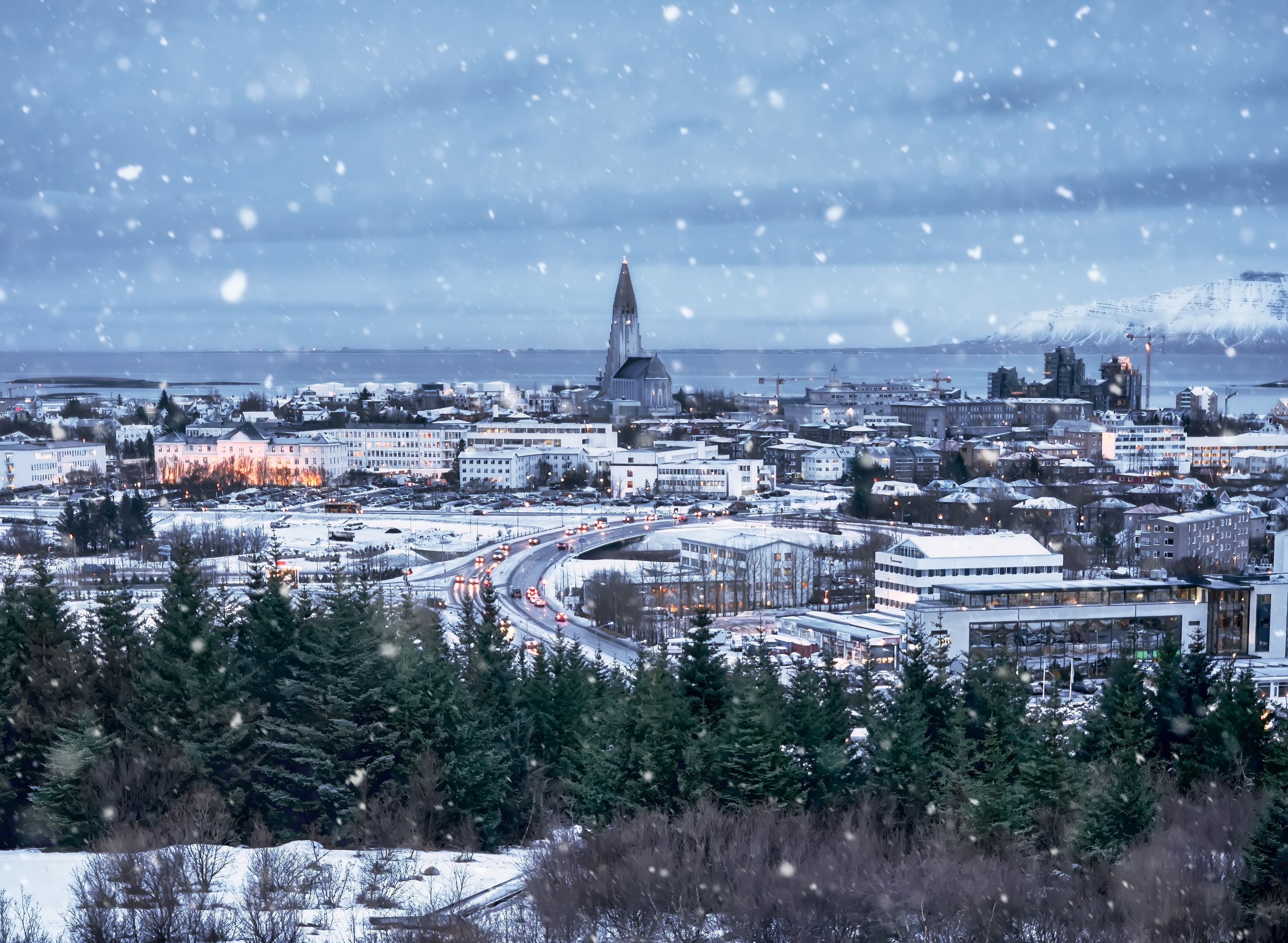 Iceland in Chirstmas Eve