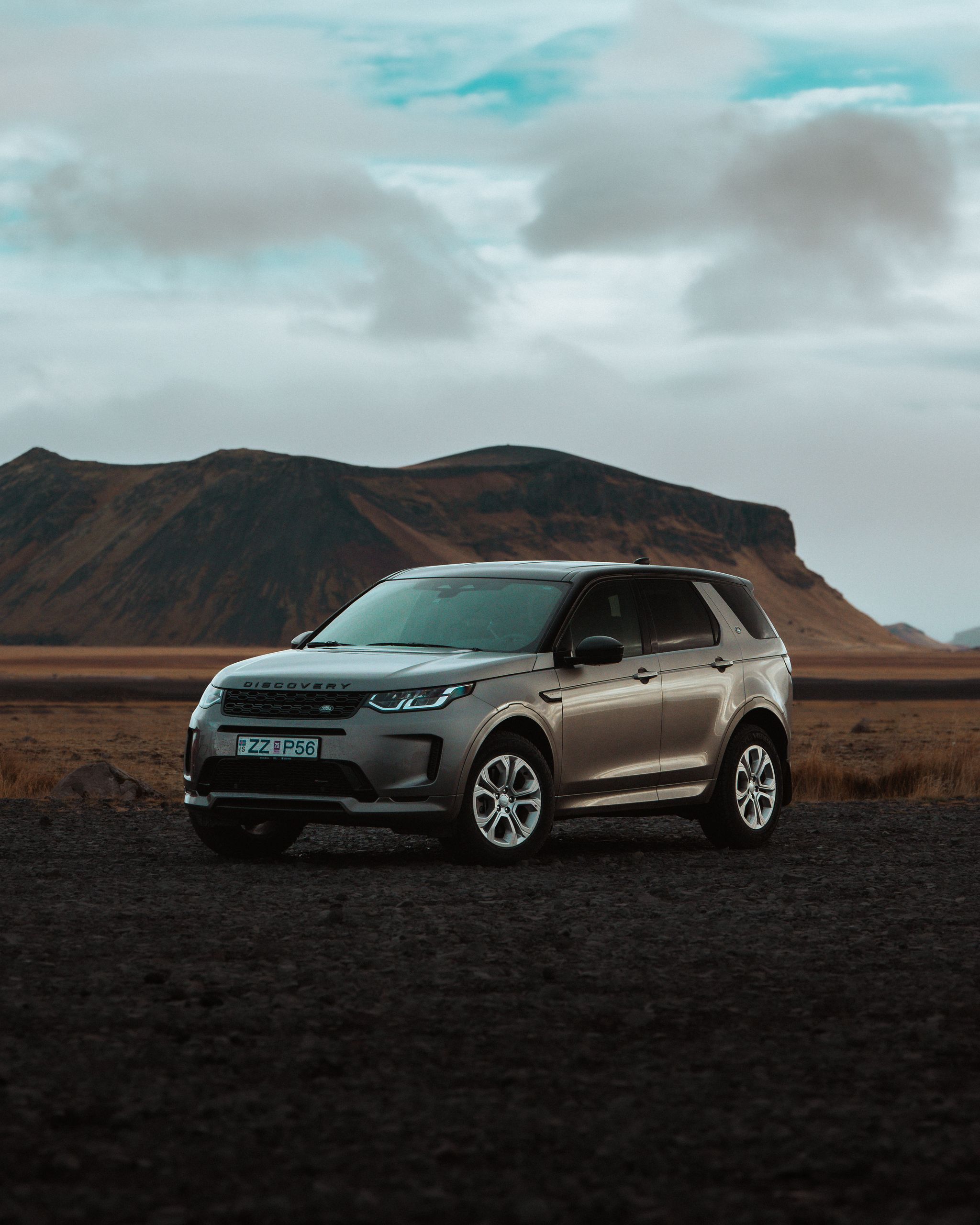 Discovery Sport rental car in Iceland