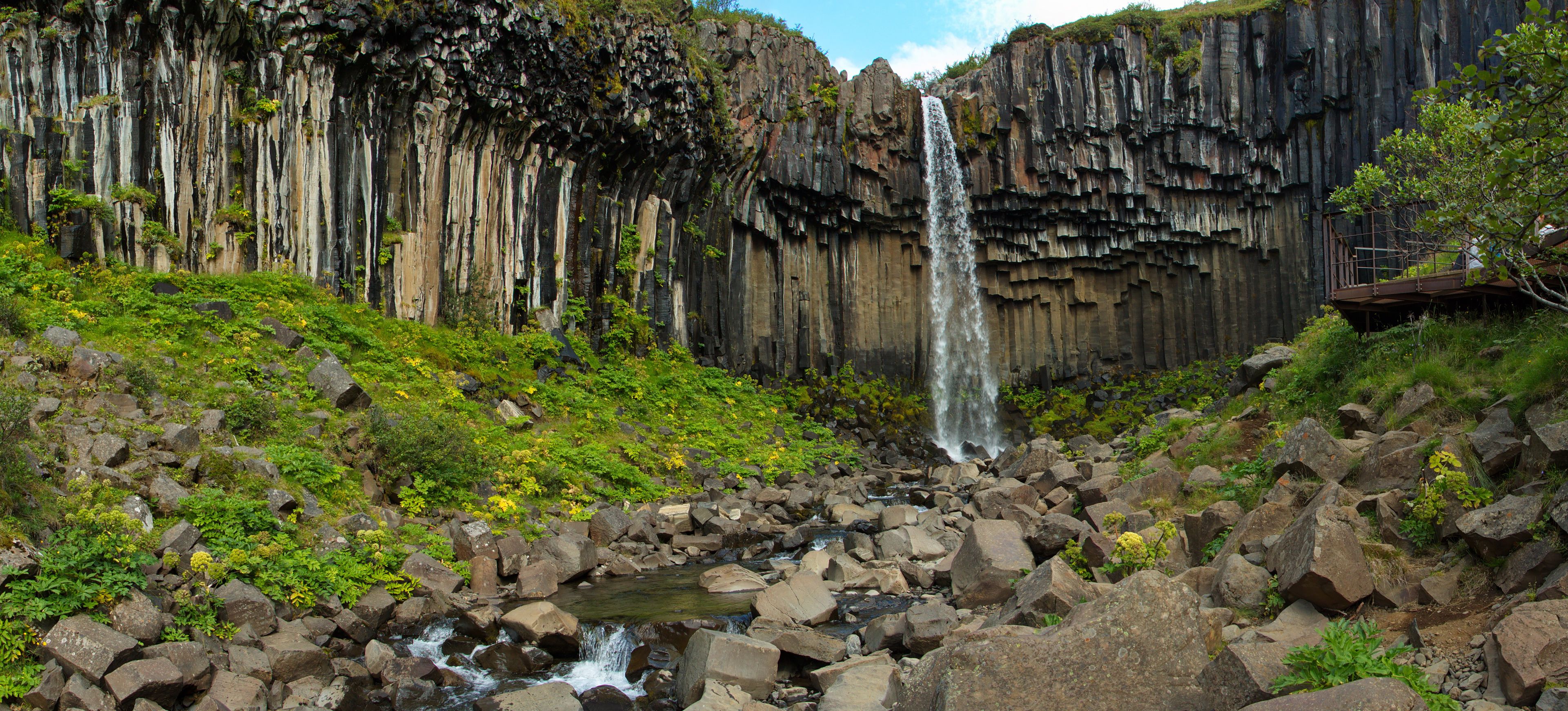 Svartifoss Waterfall, within Skaftafell National Park