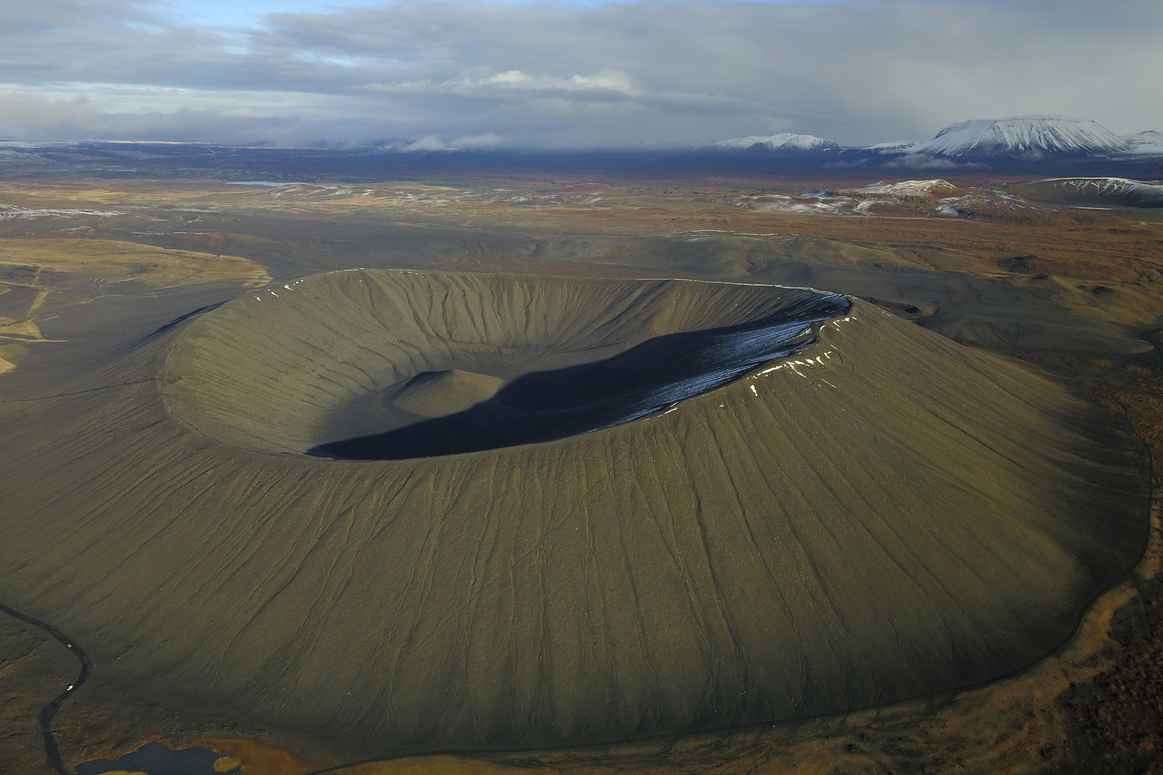 Hverfjall Crater