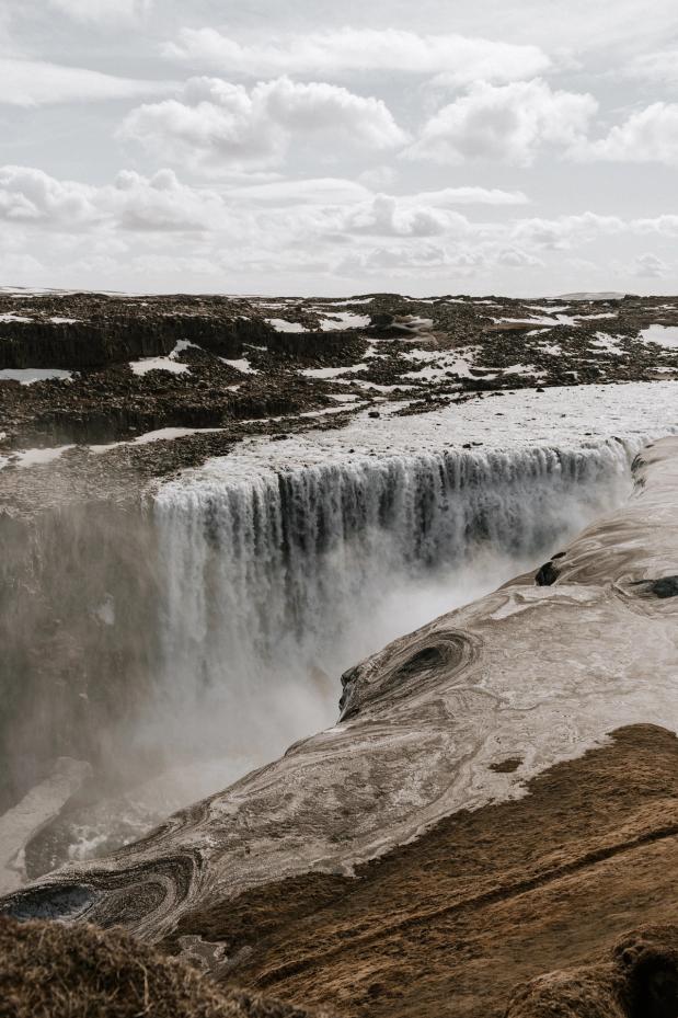 North Iceland, Dettifoss most powerfull waterfall