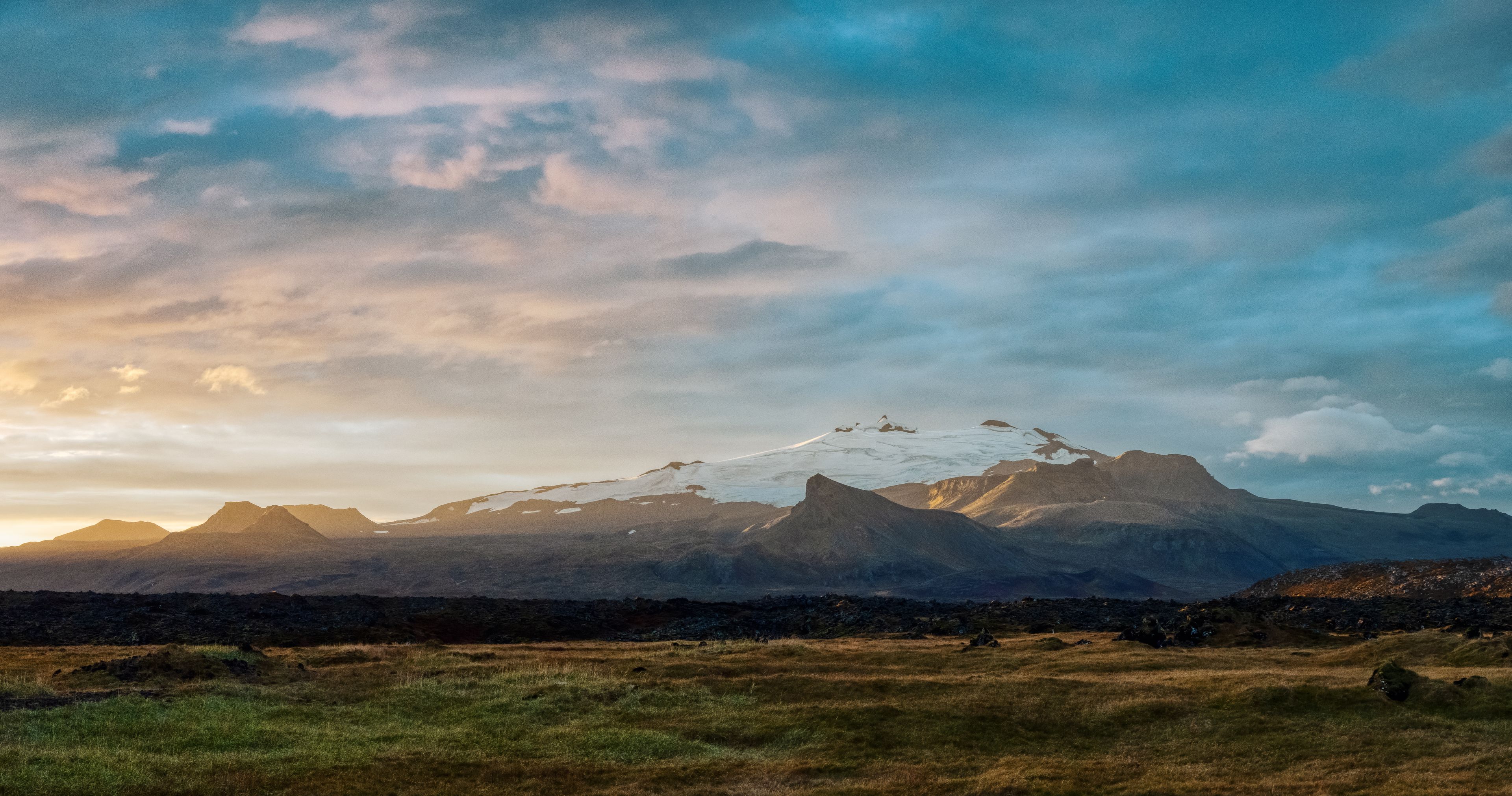 Snæfellsjökull National Park at sunrise