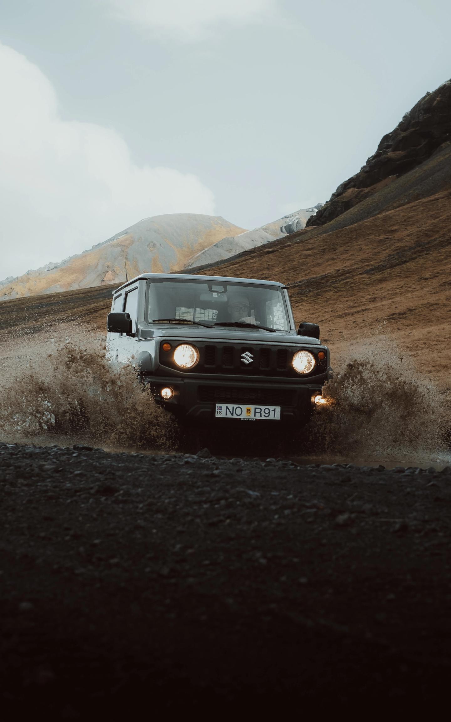 4X4-Mietwagen in Island
