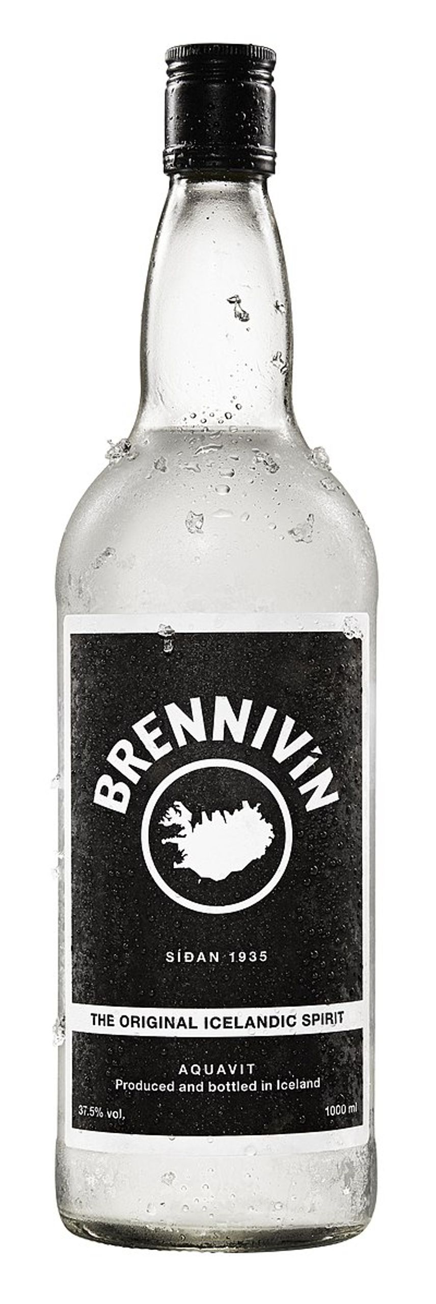 Bottle of Brennivín