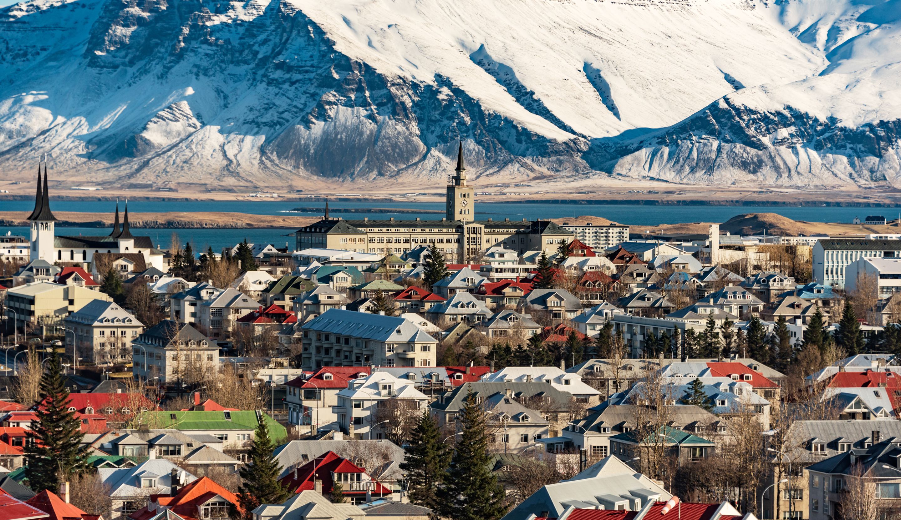 reykjavik, the capital of iceland and its exceptional landscape