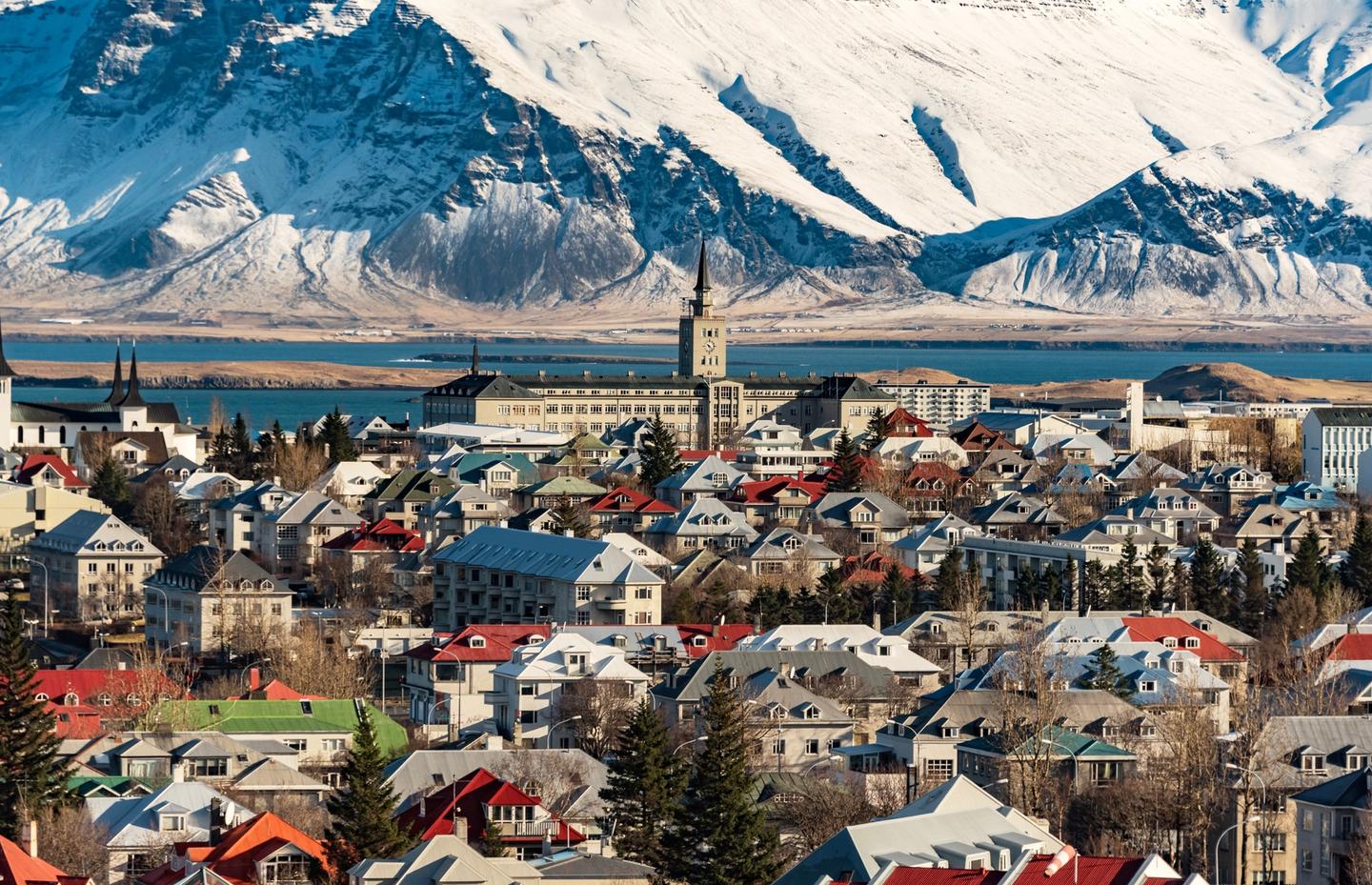 reykjavik, the capital of iceland and its exceptional landscape