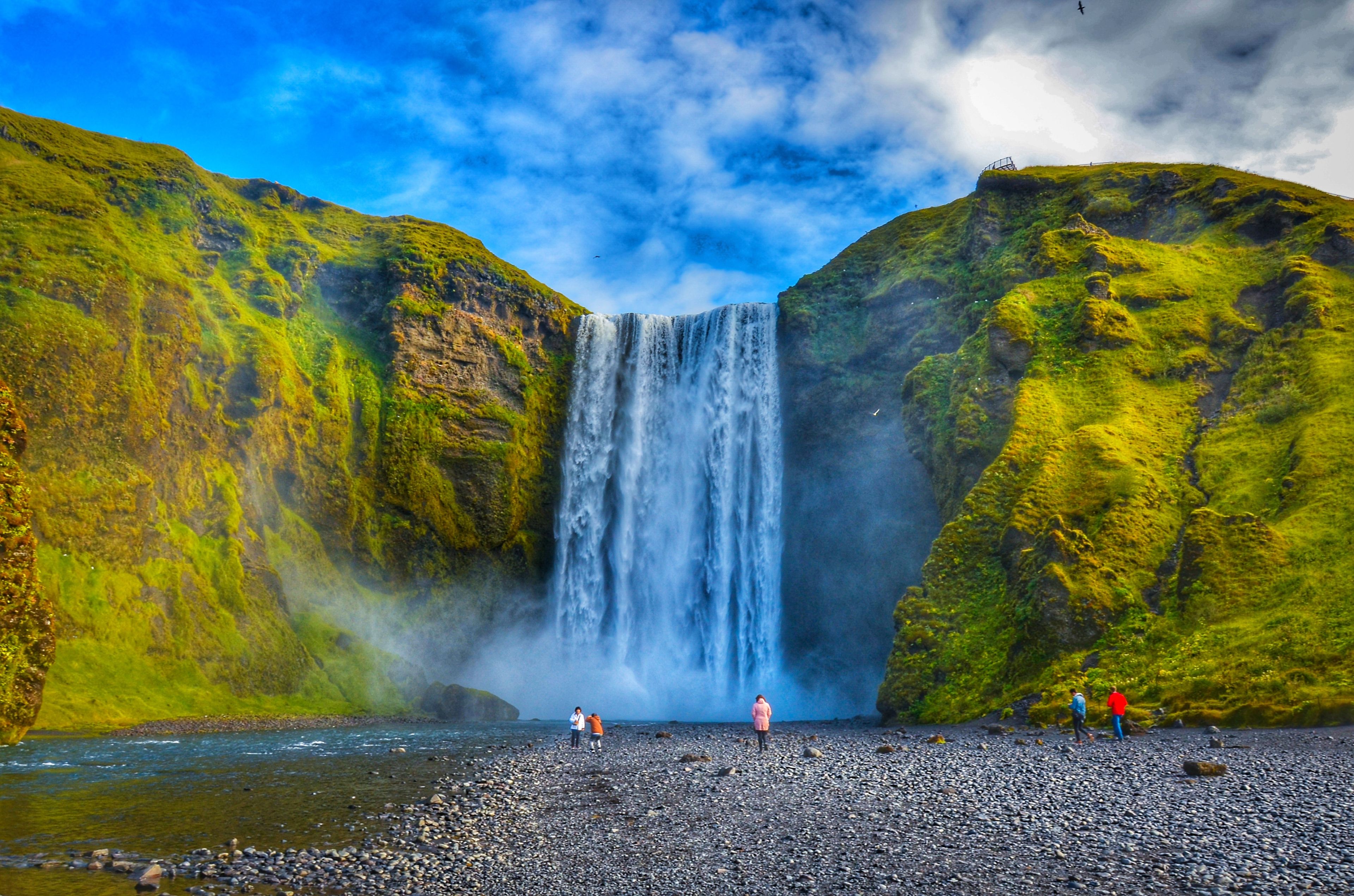 Skógafoss waterfall