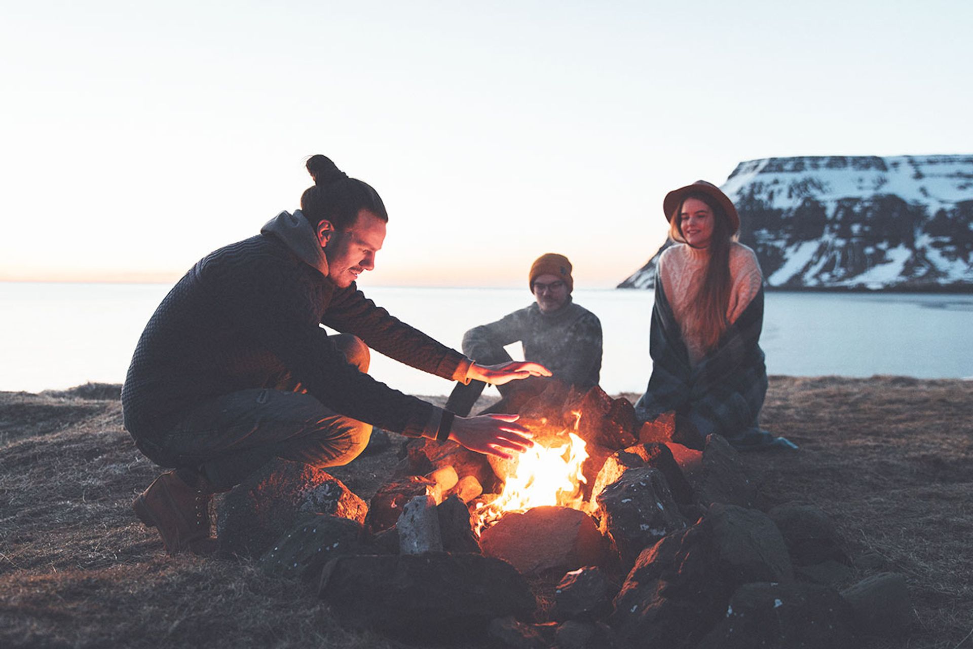 Friends in Iceland 