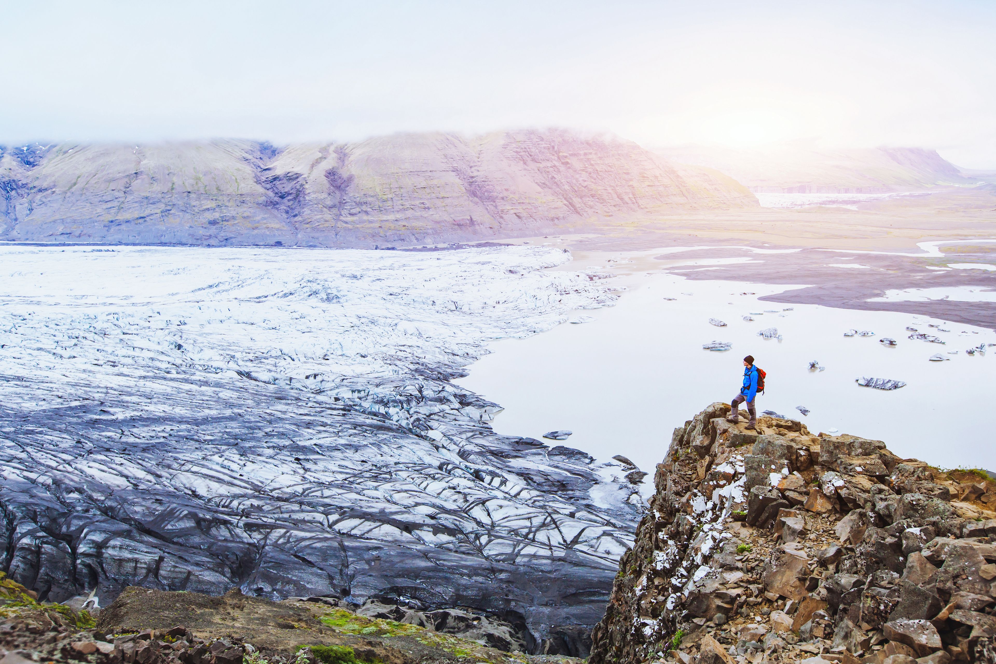 Skaftafell winter hike