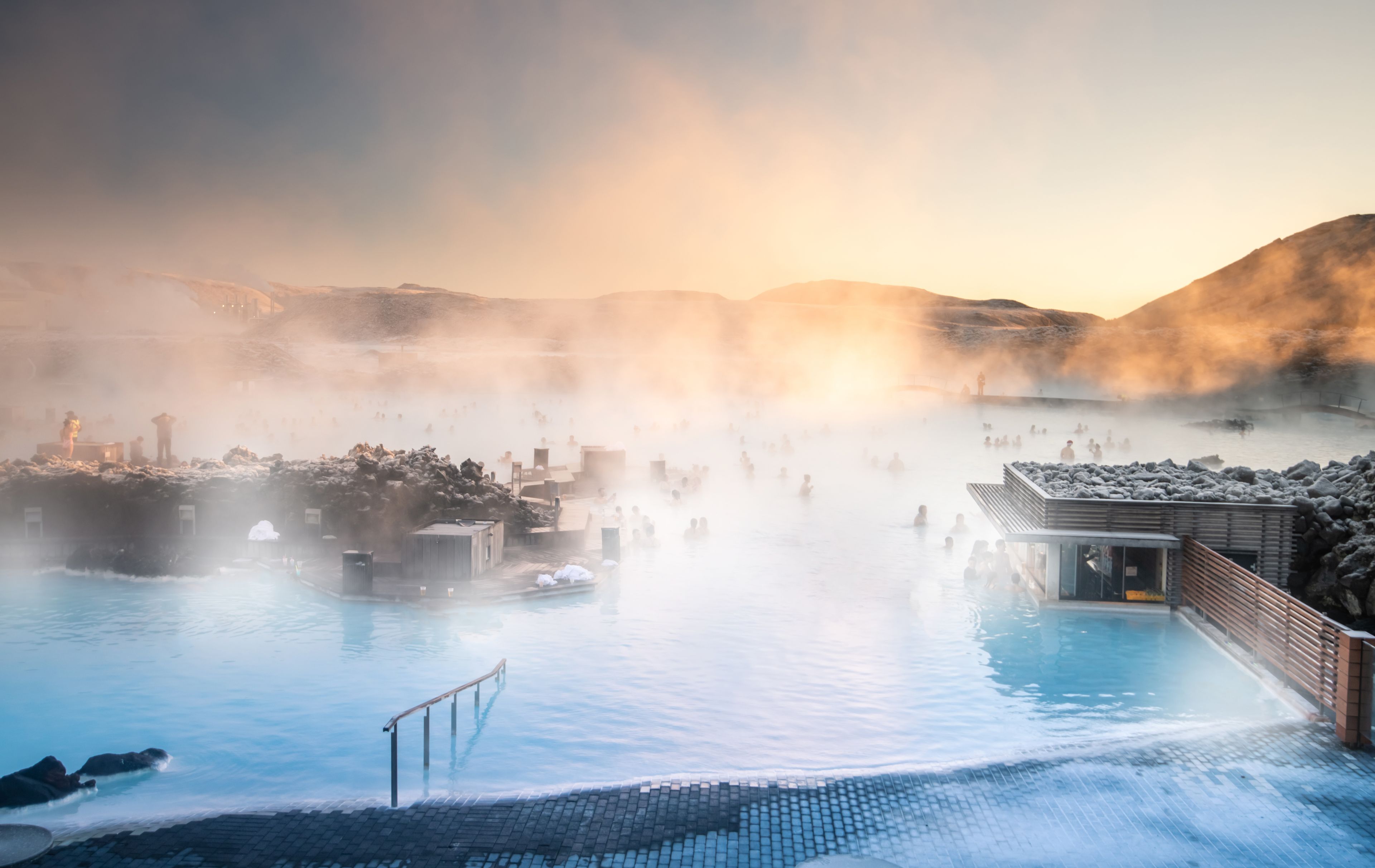 Bar dentro del Blue Lagoon