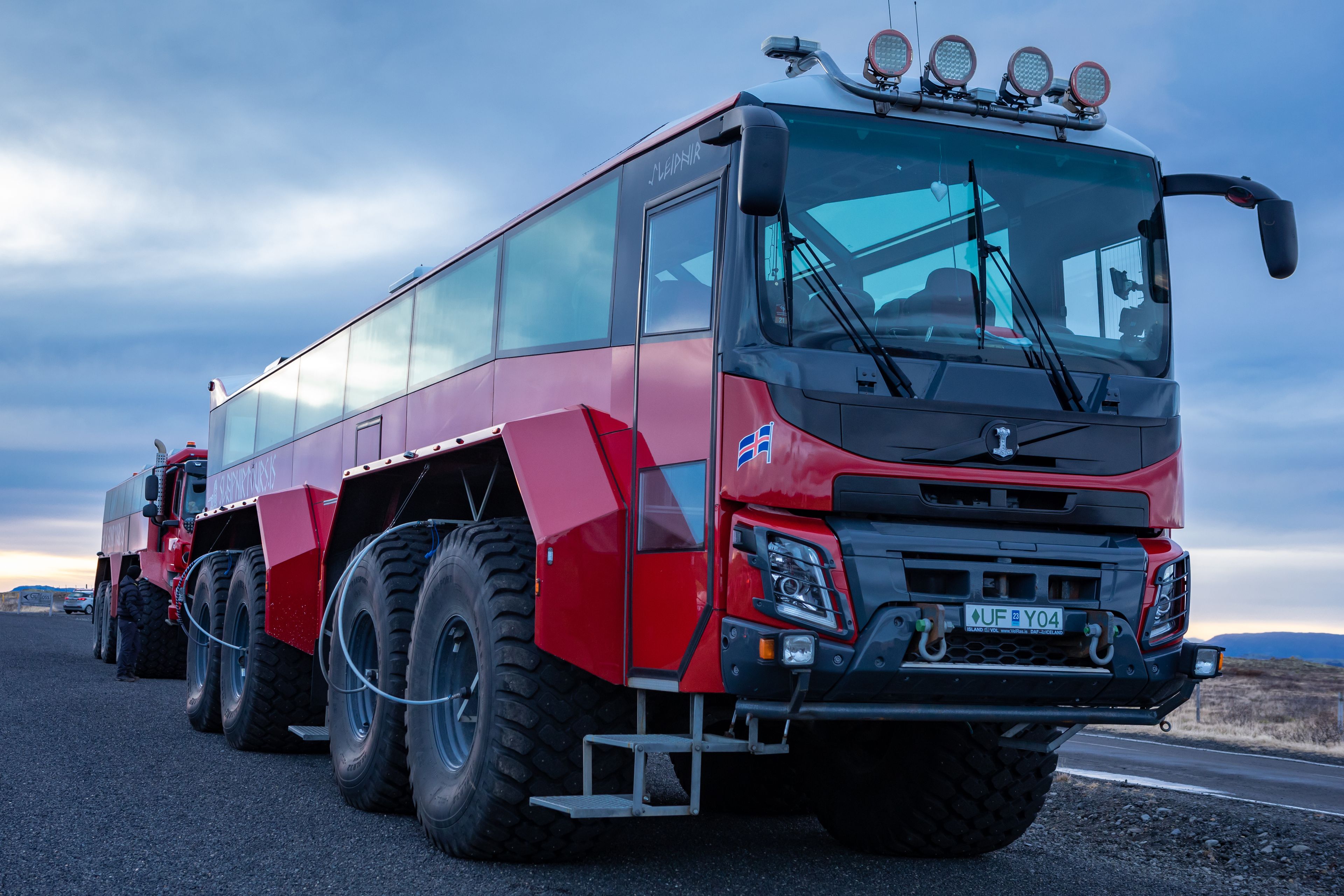 Monster truck in Iceland