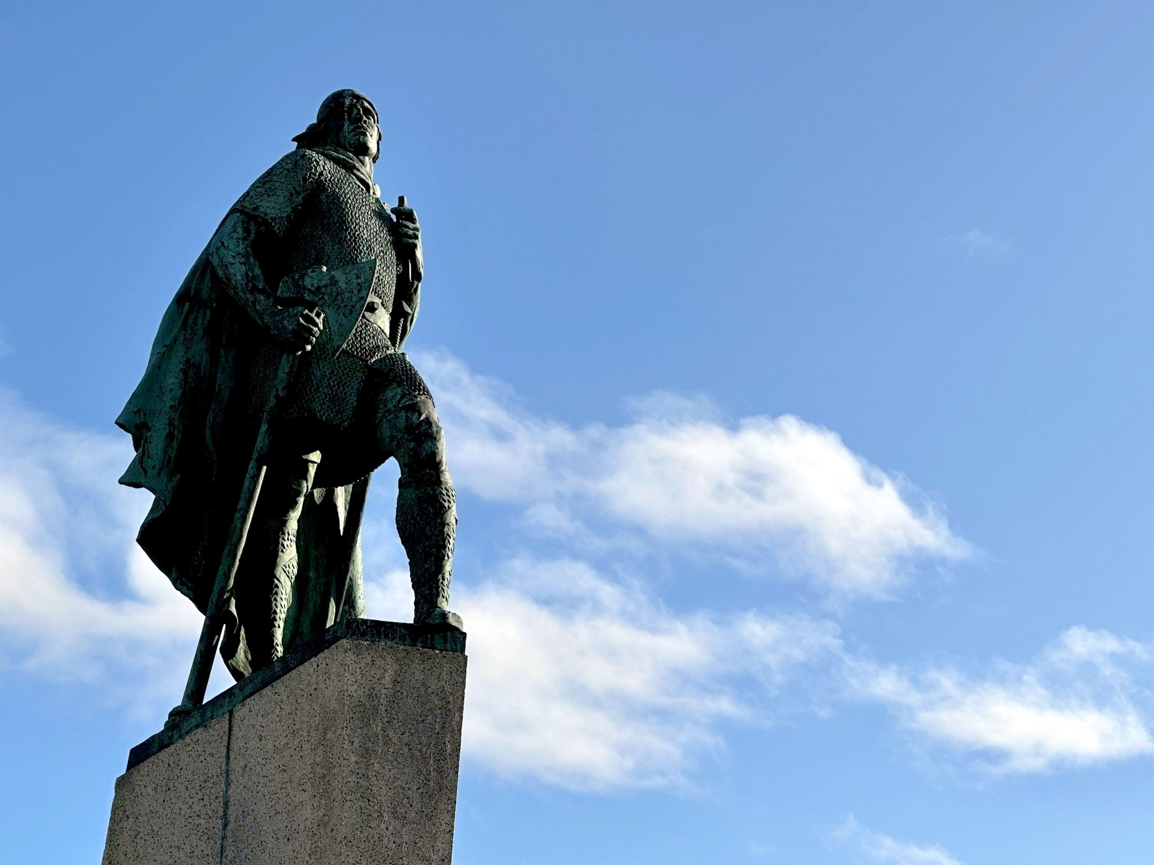 leif eriksson statue in iceland