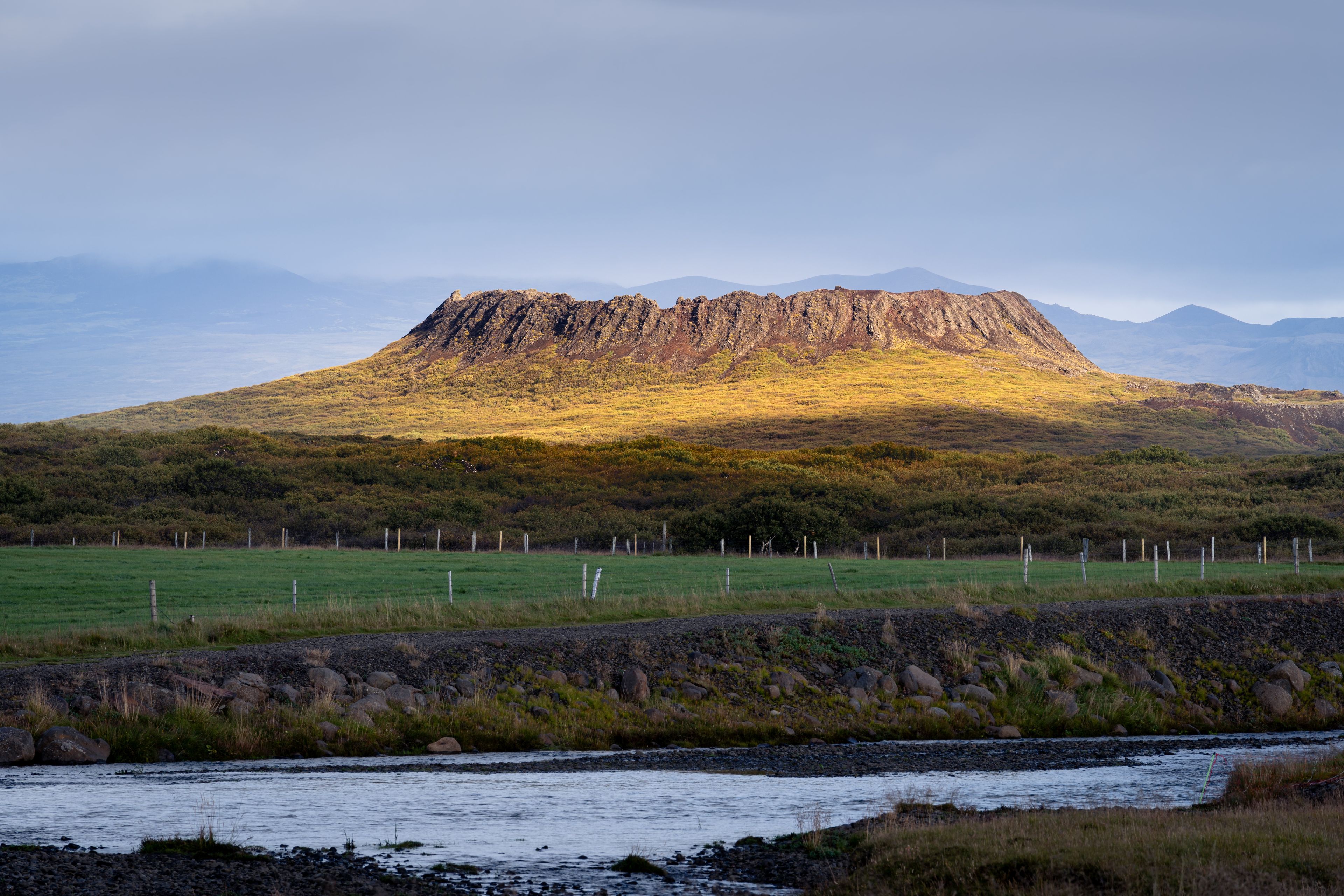 Eldborg Crater from the distance