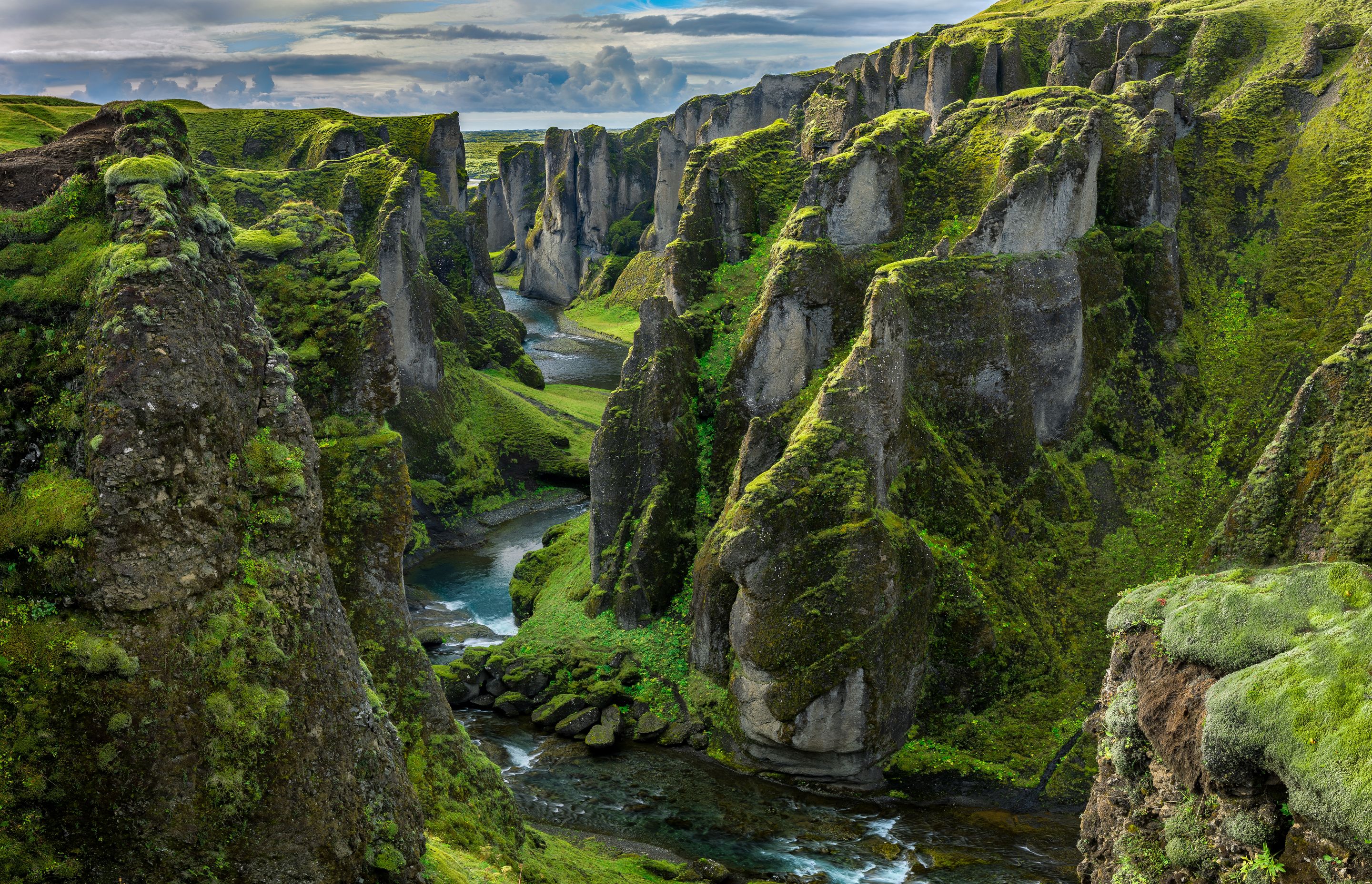 Magnificent Canyons in Iceland