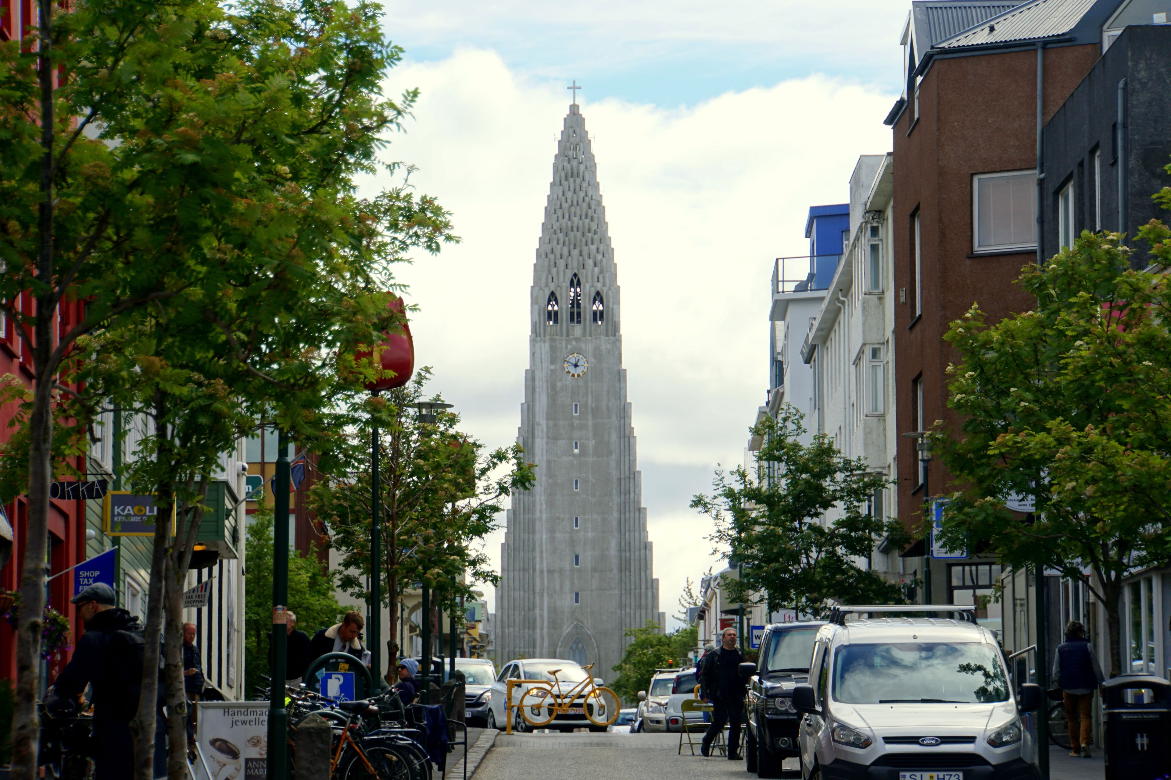 Hallgrímskirkja church in Reykjavik