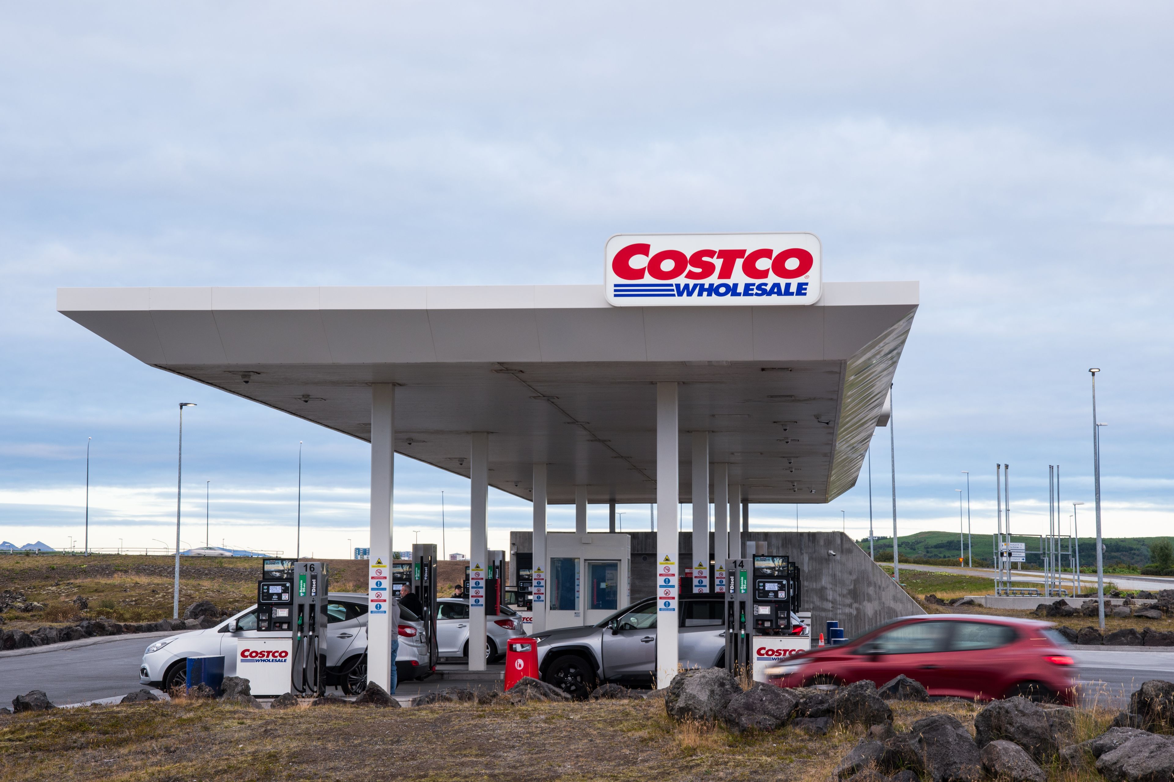 Costco station Iceland 