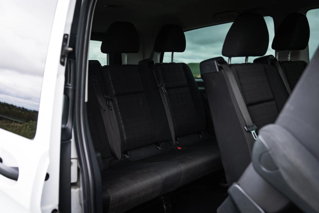 Mercedes Benz Vito back seats in Iceland