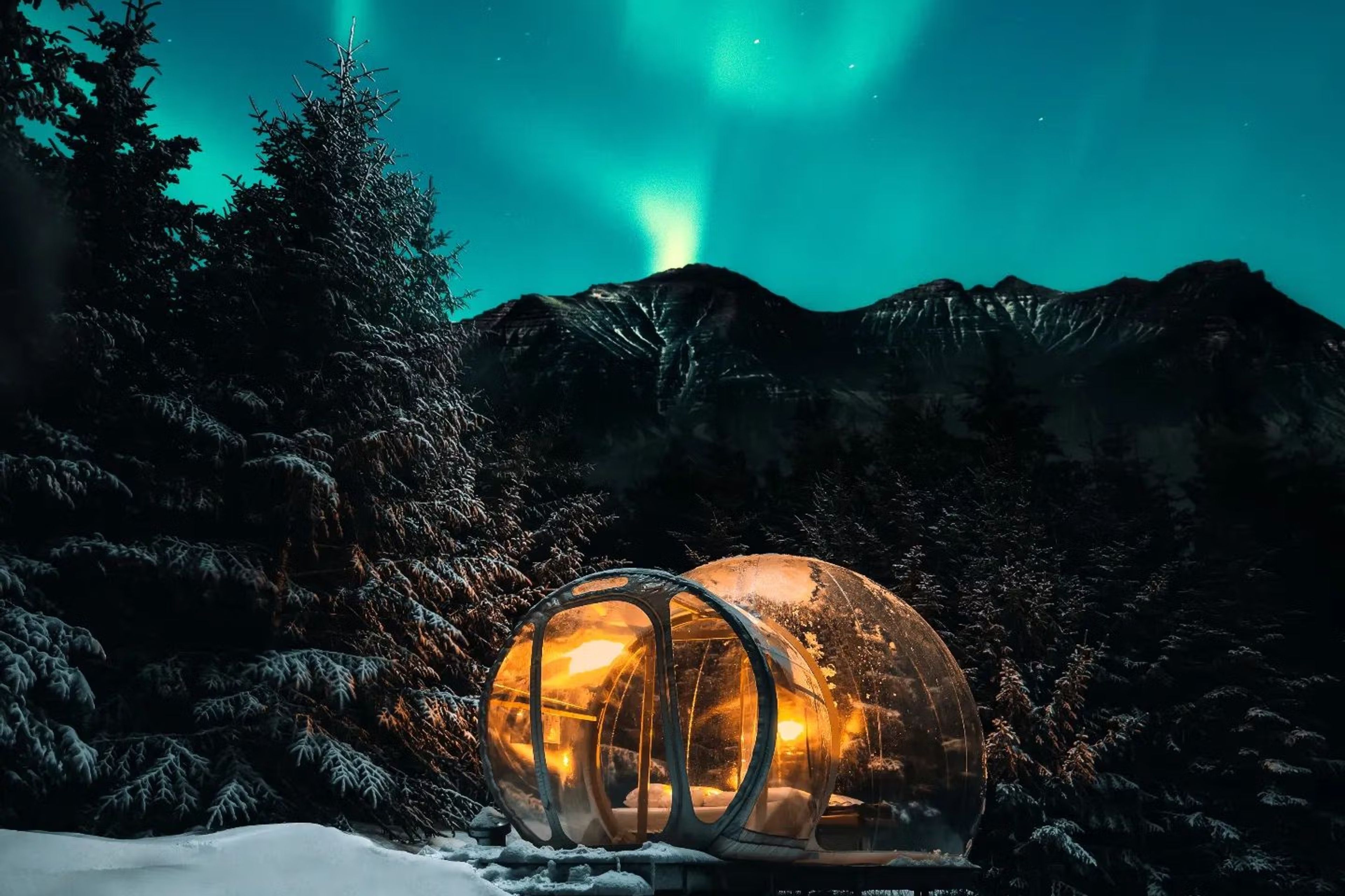 Bubble hotel Iceland