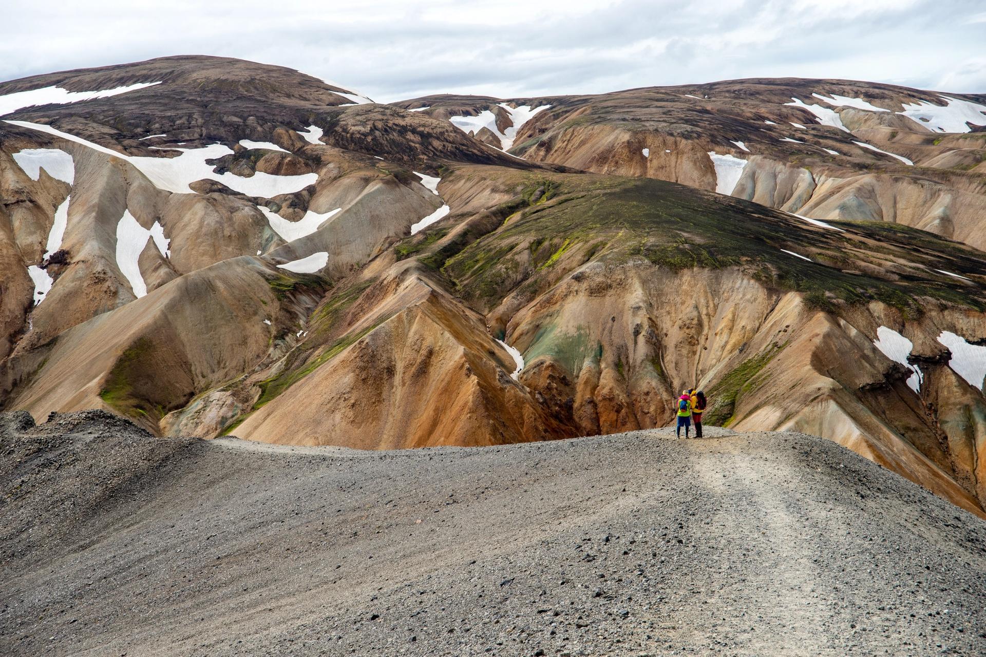 The striking landscapes of Fjallabak Nature Reserve.