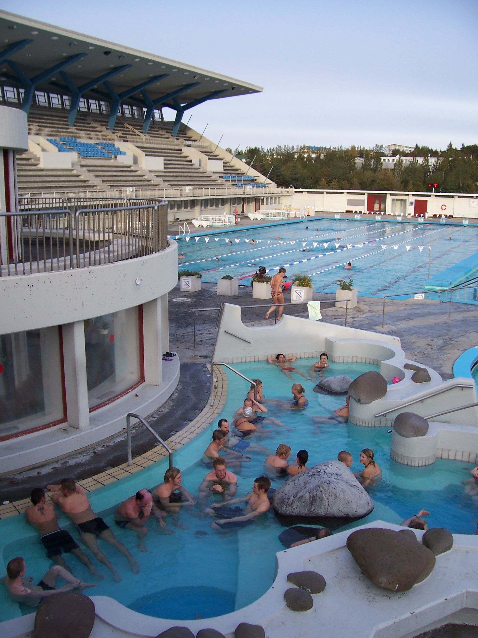 Laugardalslaug pool, Reykjavik