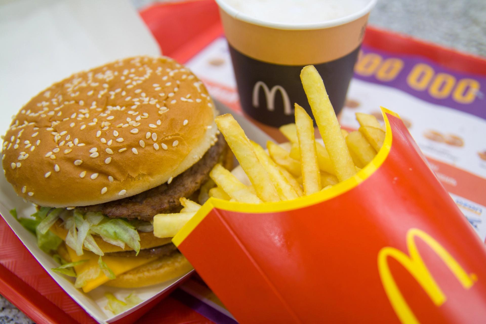 Savor the Classic Taste of a Juicy, Beefy McDonald's Burger