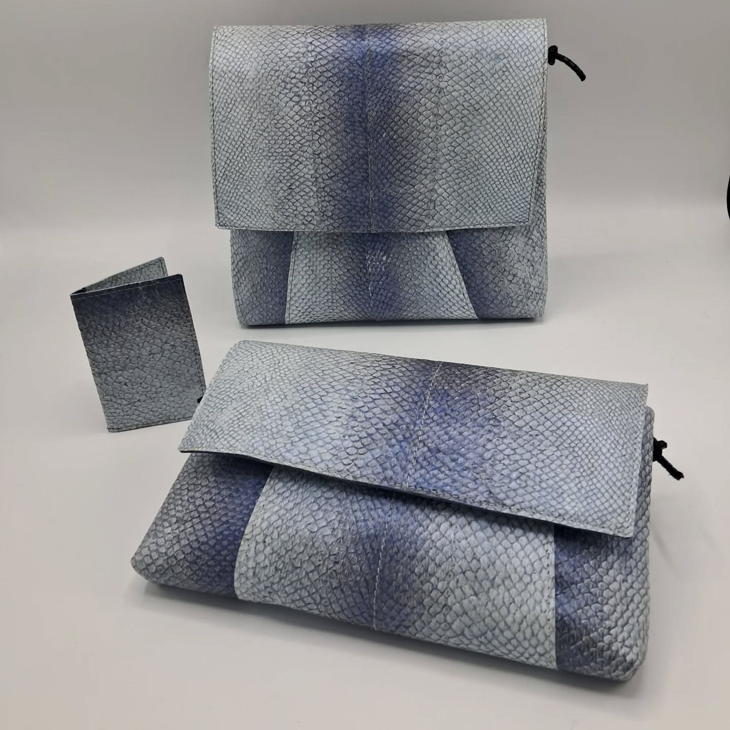 Fish leather bags and wallets from Iceland