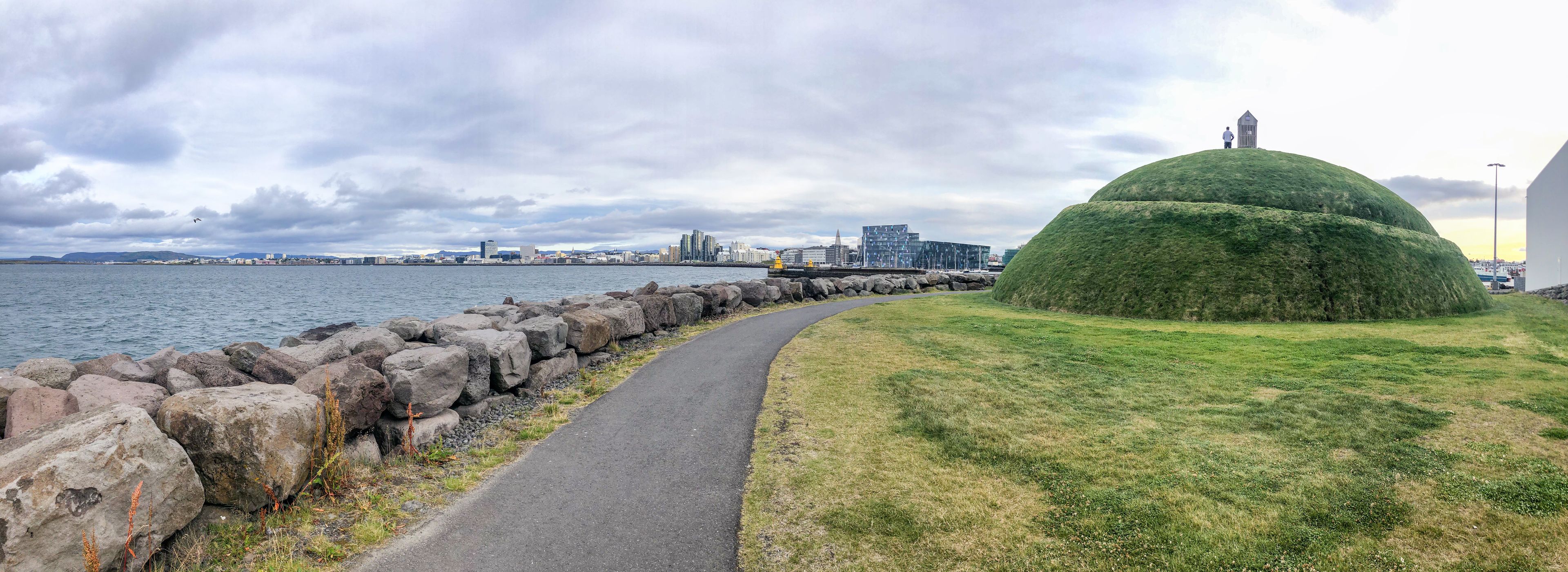 Coastal Path in Reykjavik