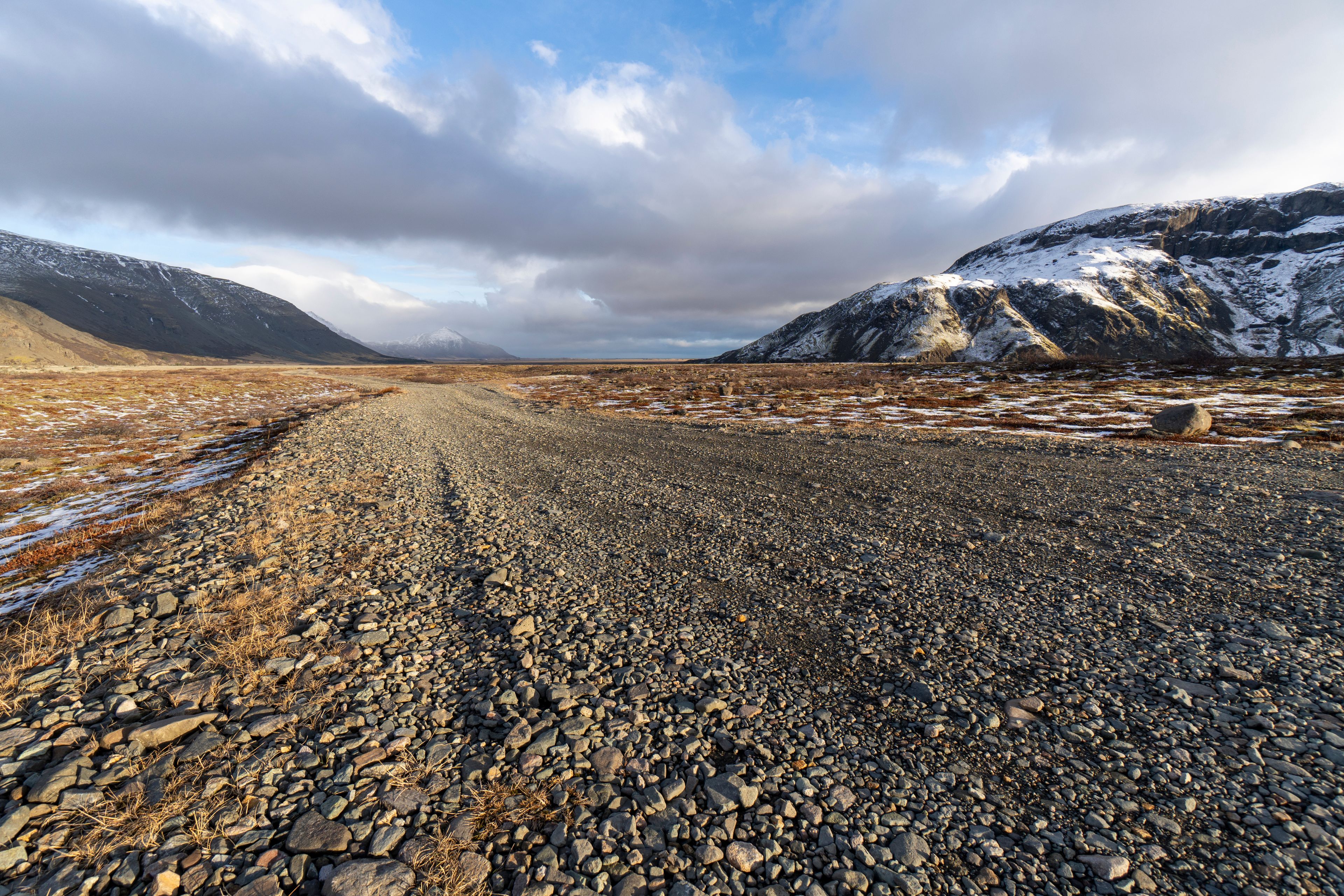 Hoffellsjökull glacier in southeast Iceland