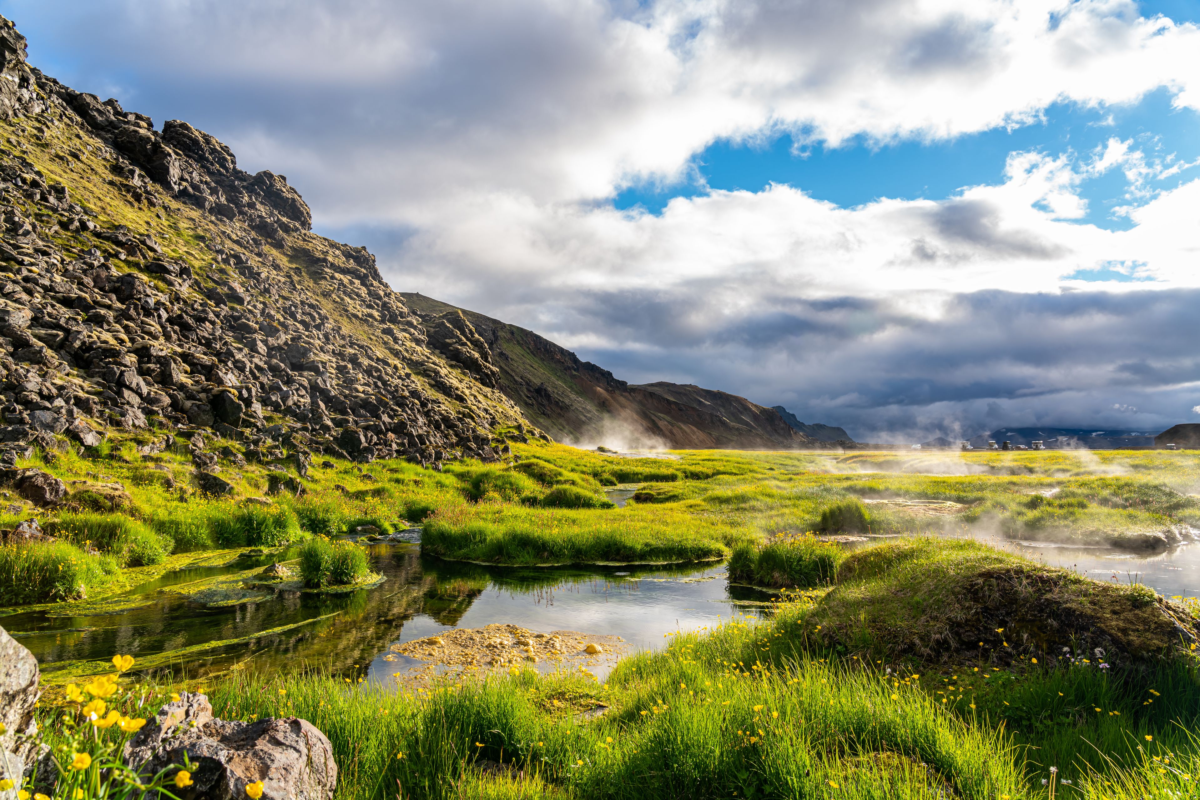 Landmannalaugar hot springs