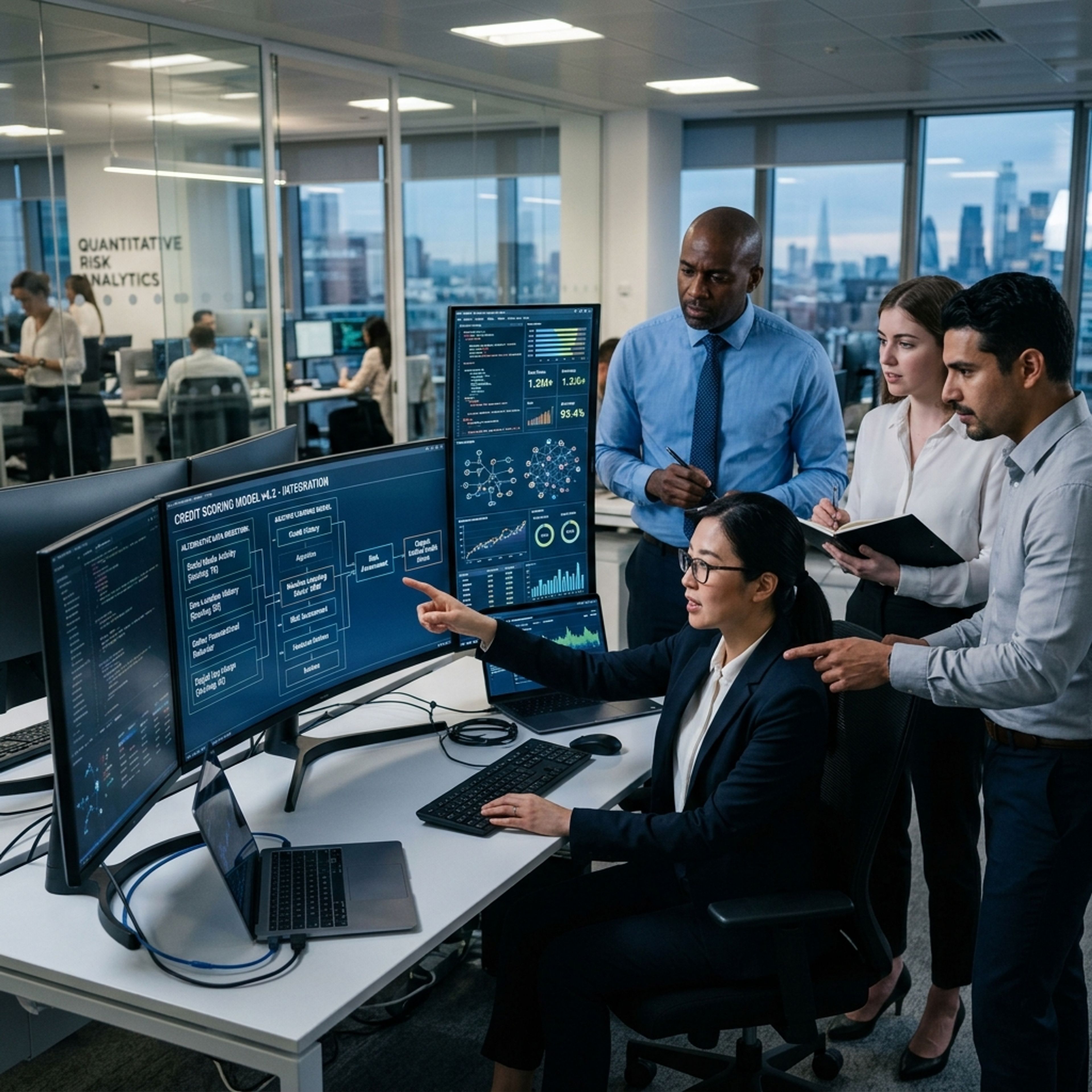 Using alternative data sources for credit scoring and marketing