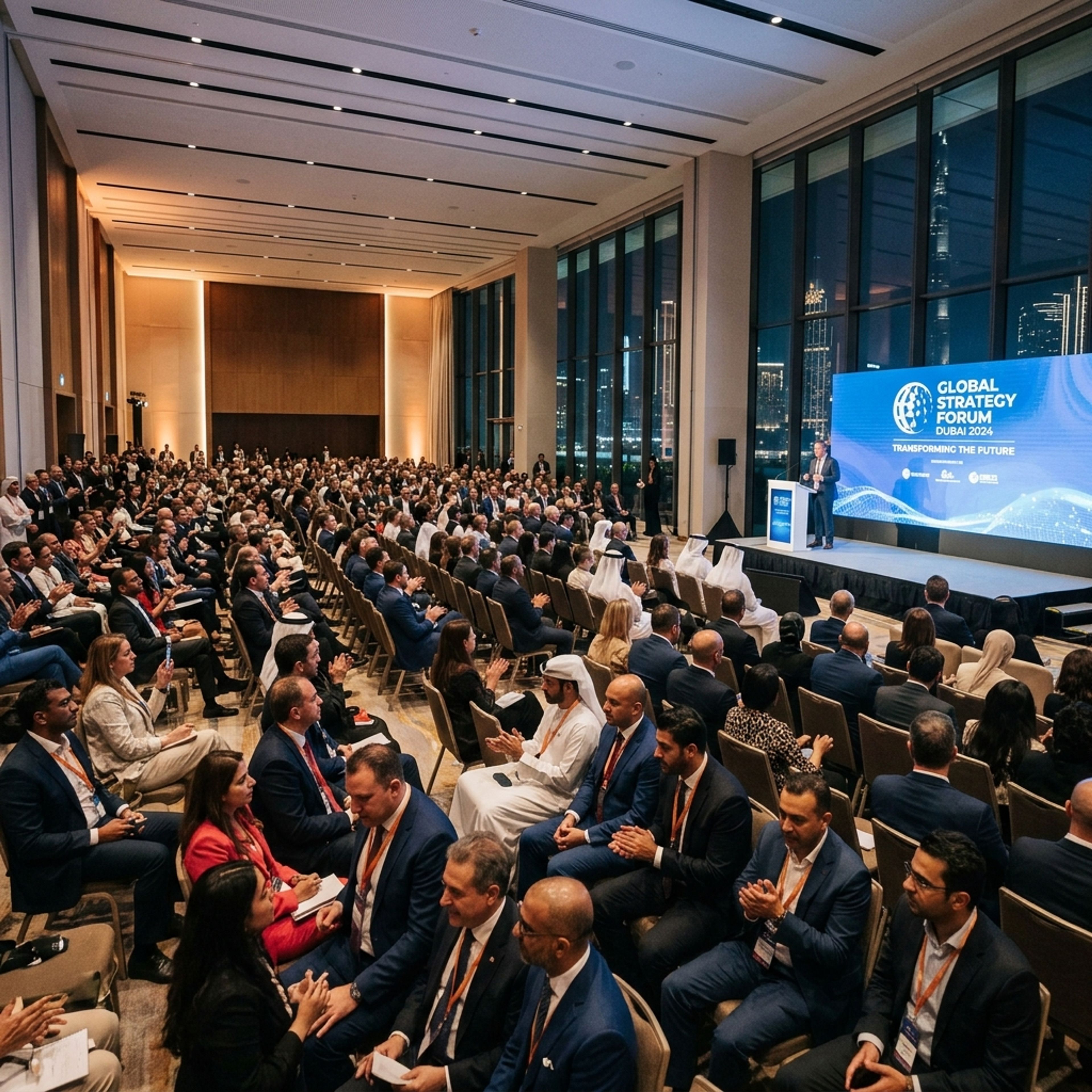 Full house at the Gulf Actuarial Society event in Dubai