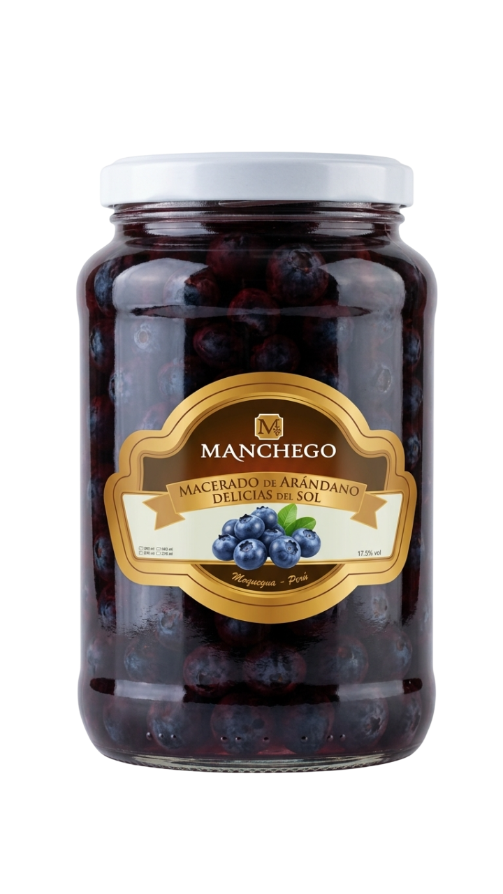 Macerado de Arándanos - Macerados 500 ml