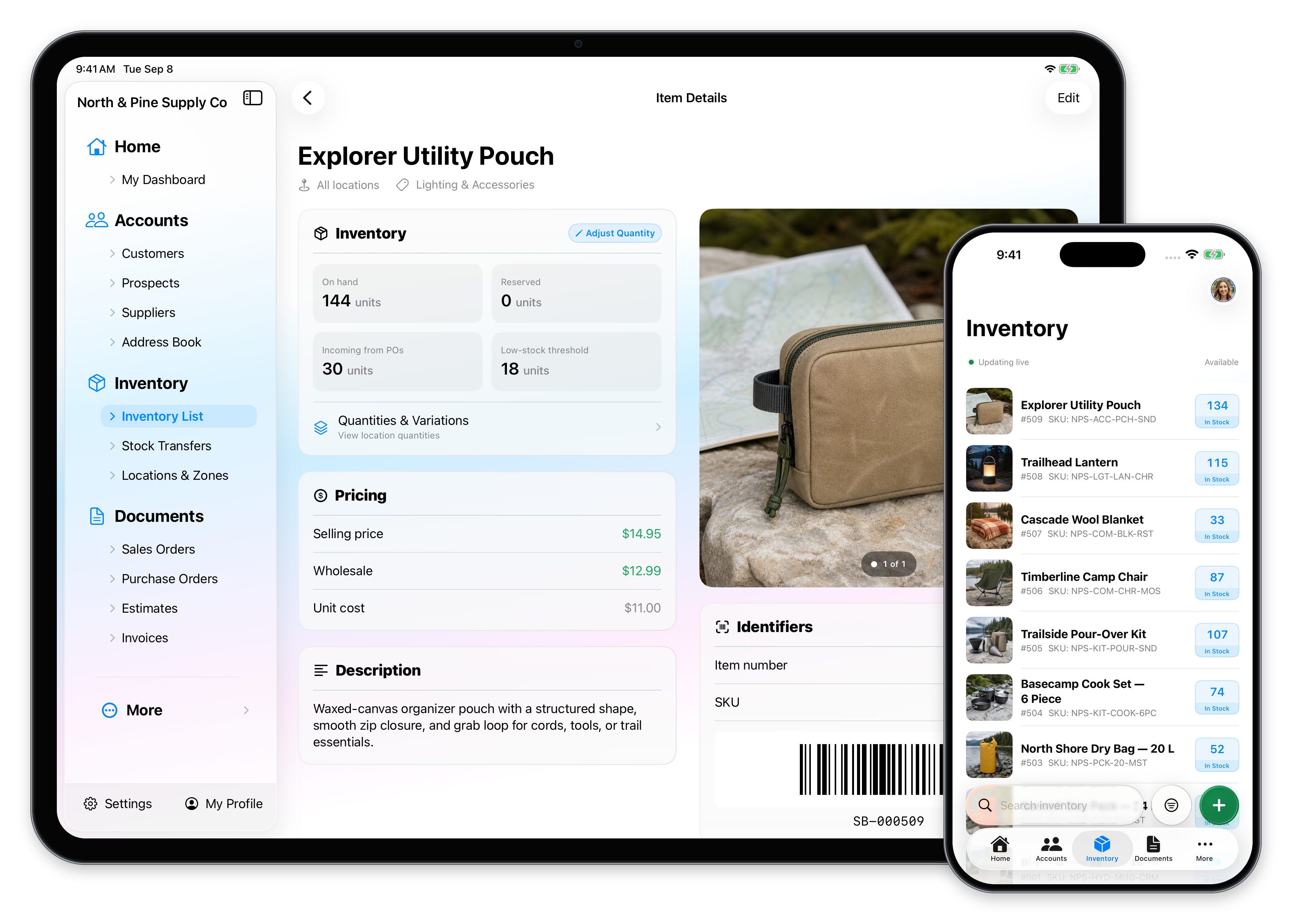 iOS app