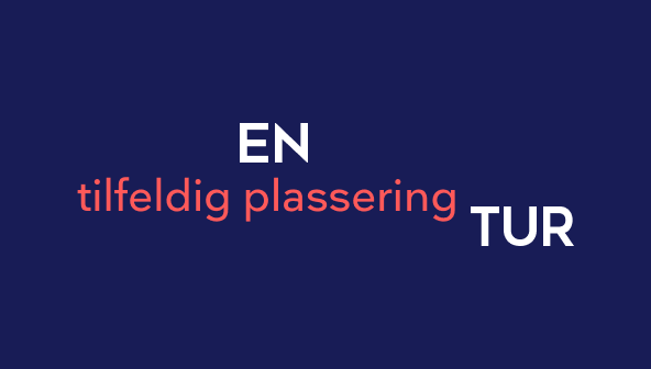 Sammenslått Entur-logo som ikke følger en av de tre aksene nevnt over