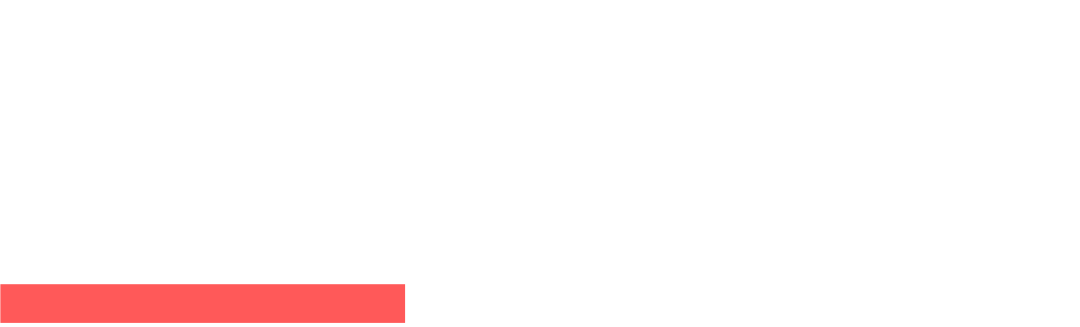Hvit entur logo mot mørk bakgrunn