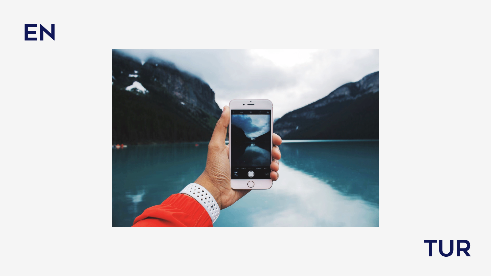 Entur-logoen spredd vertikalt på rammen av et bilde