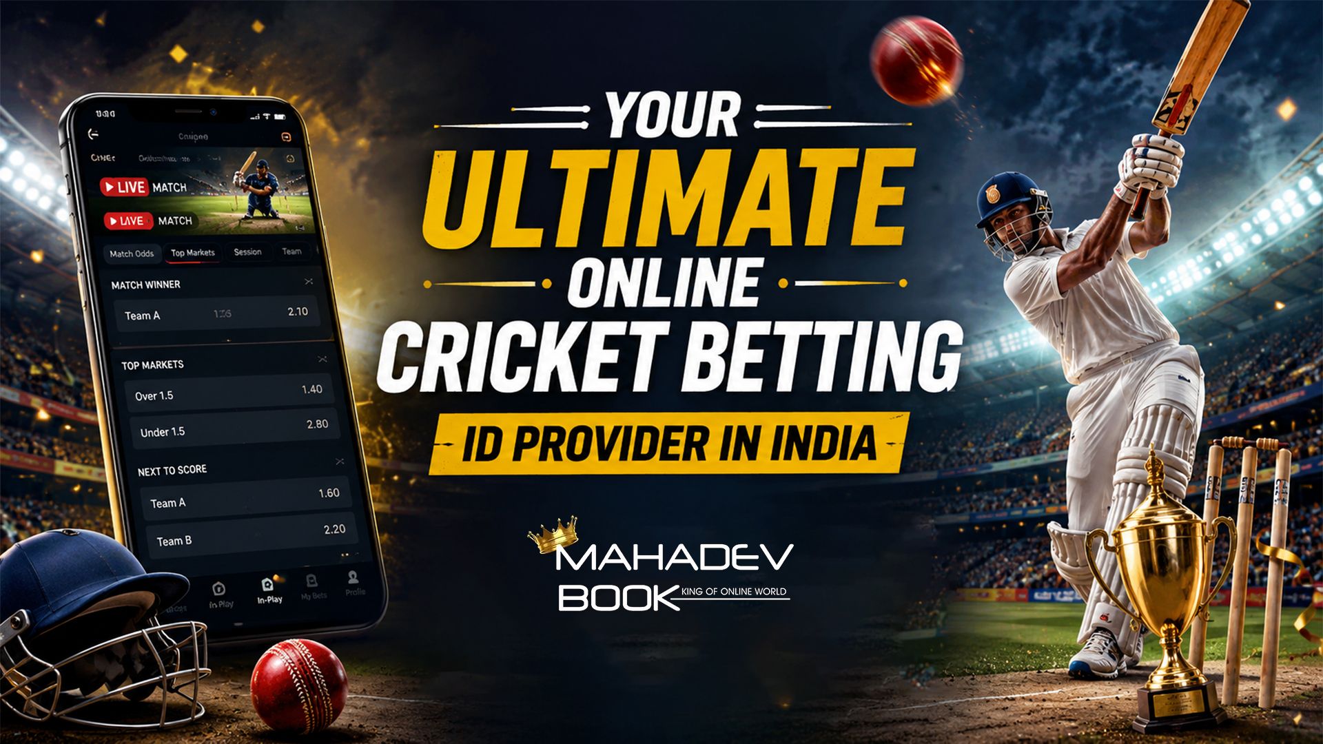 Mahadev Book: Your Ultimate Online Cricket Betting ID Provider in India