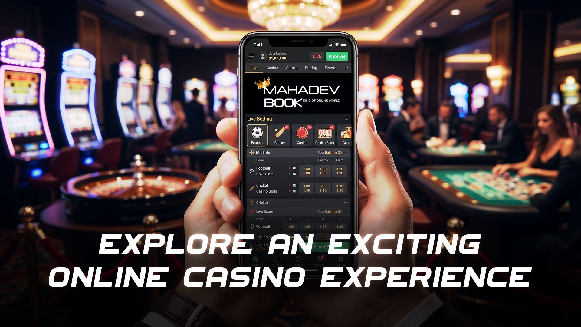Mahadev Book: Explore an Exciting Online Casino Experience