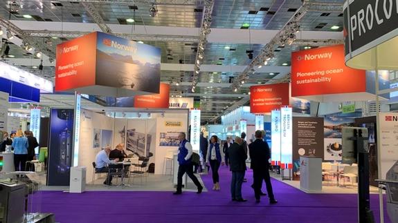 Photo of the Norway pavilion at SPG 2019