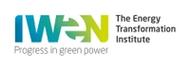 Logo IWEN the energy transformation institute with payoff "progress in green power"