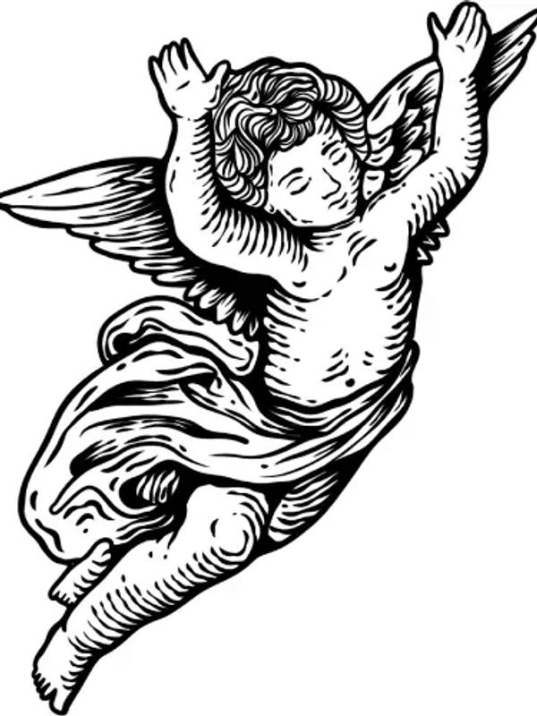 Medieval angel