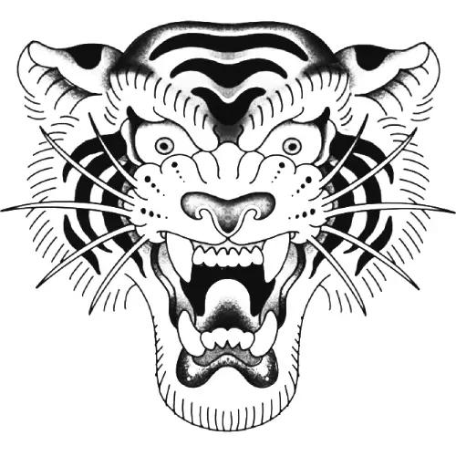 Tiger head